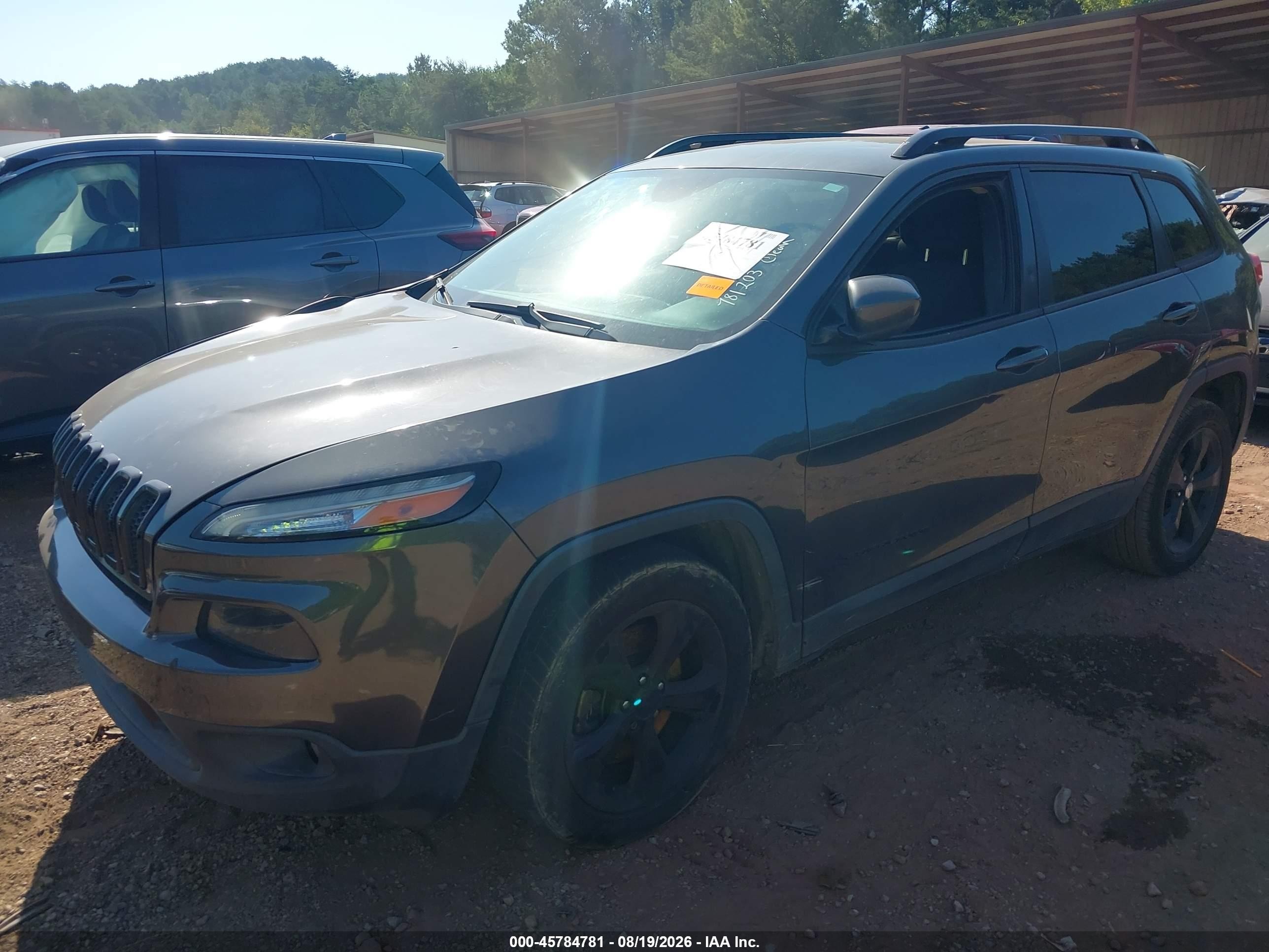 2015 Jeep Cherokee Latitude Altitude Gray vin: 1C4PJLCB4FW781203