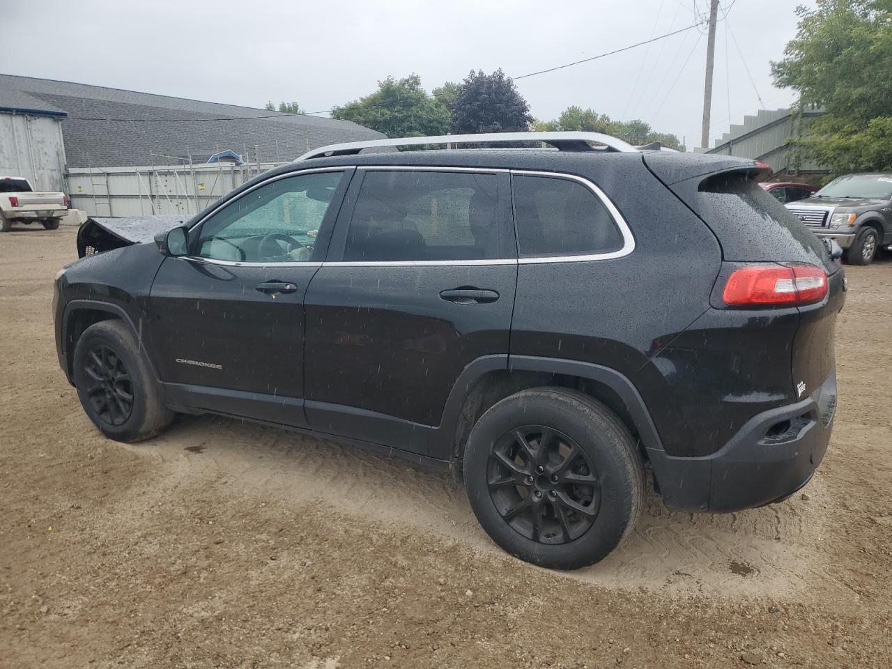 2017 Jeep Cherokee Latitude Черный vin: 1C4PJLCB4HW559960