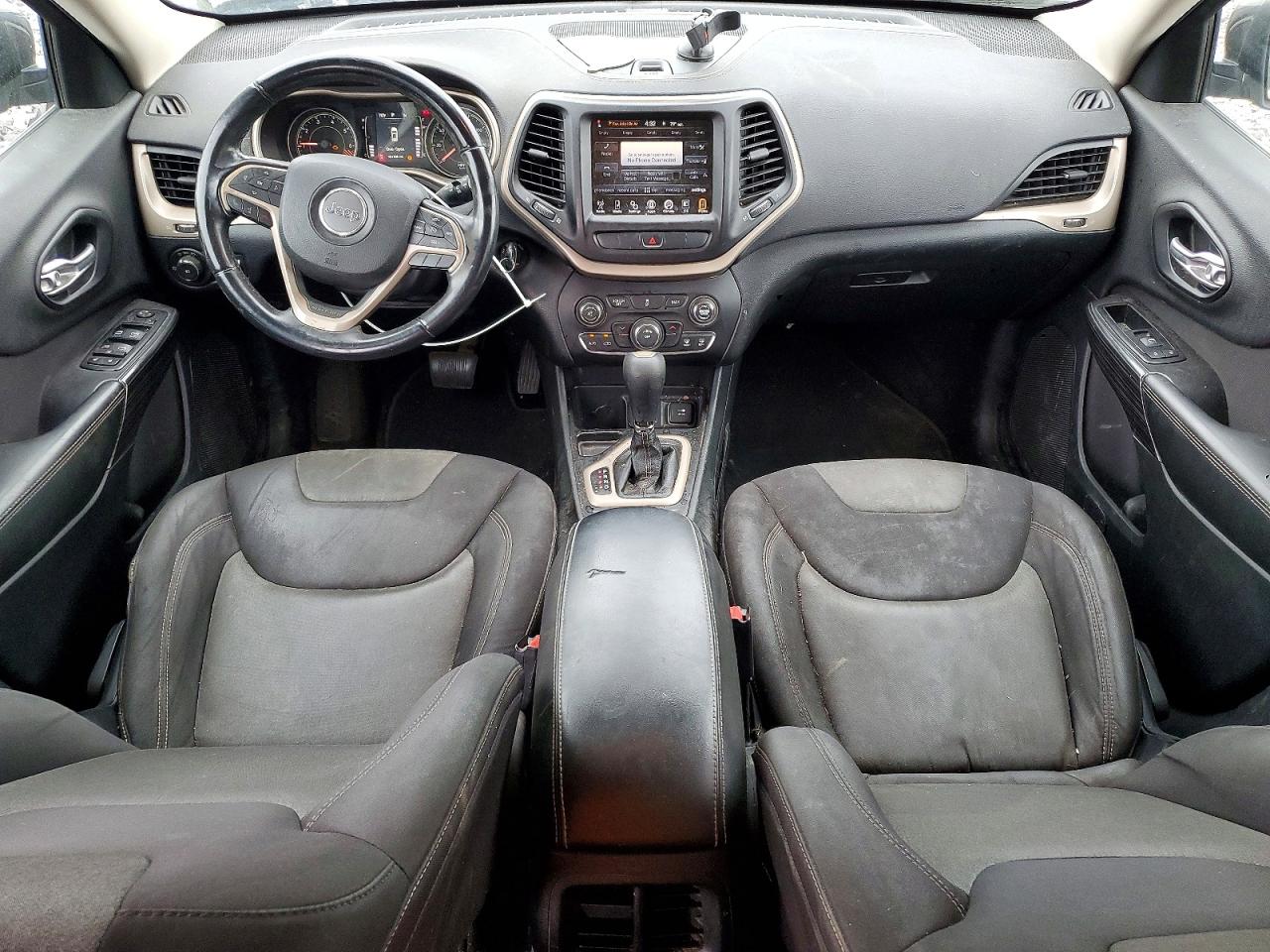 2014 Jeep Cherokee Latitude Серый vin: 1C4PJLCB5EW142925