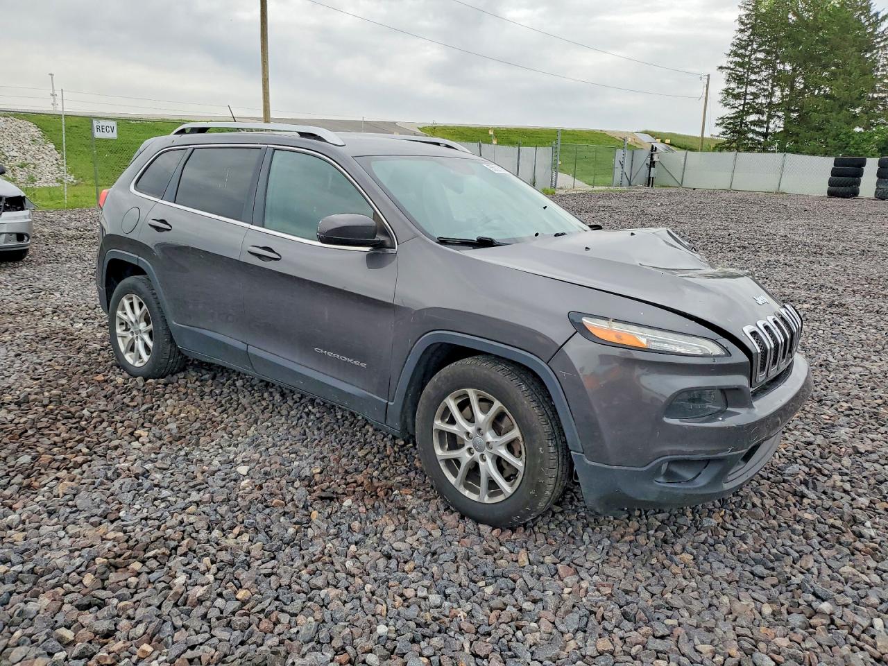 2014 Jeep Cherokee Latitude Серый vin: 1C4PJLCB5EW142925