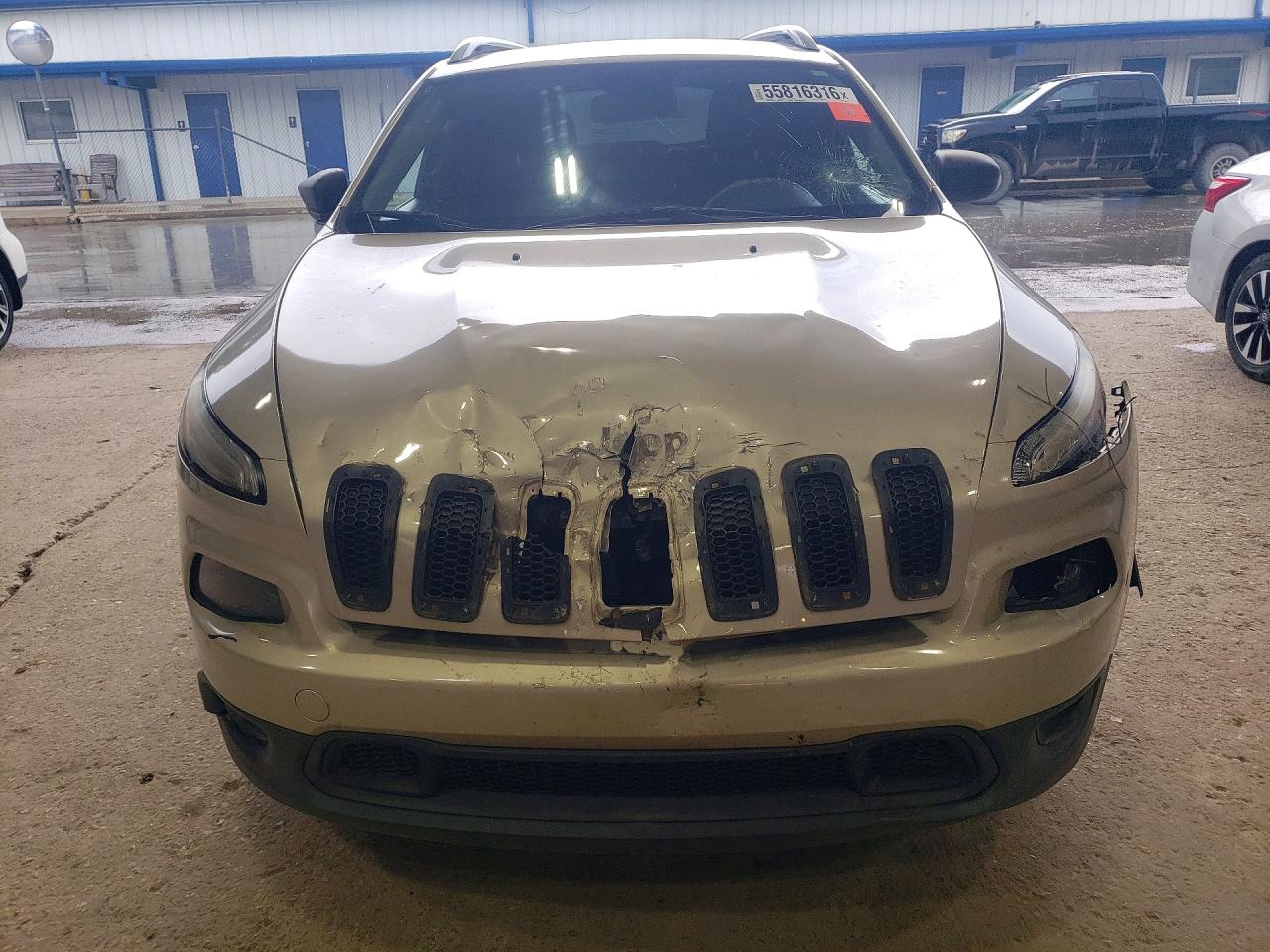 2014 Jeep Cherokee Latitude Tan vin: 1C4PJLCB5EW305427