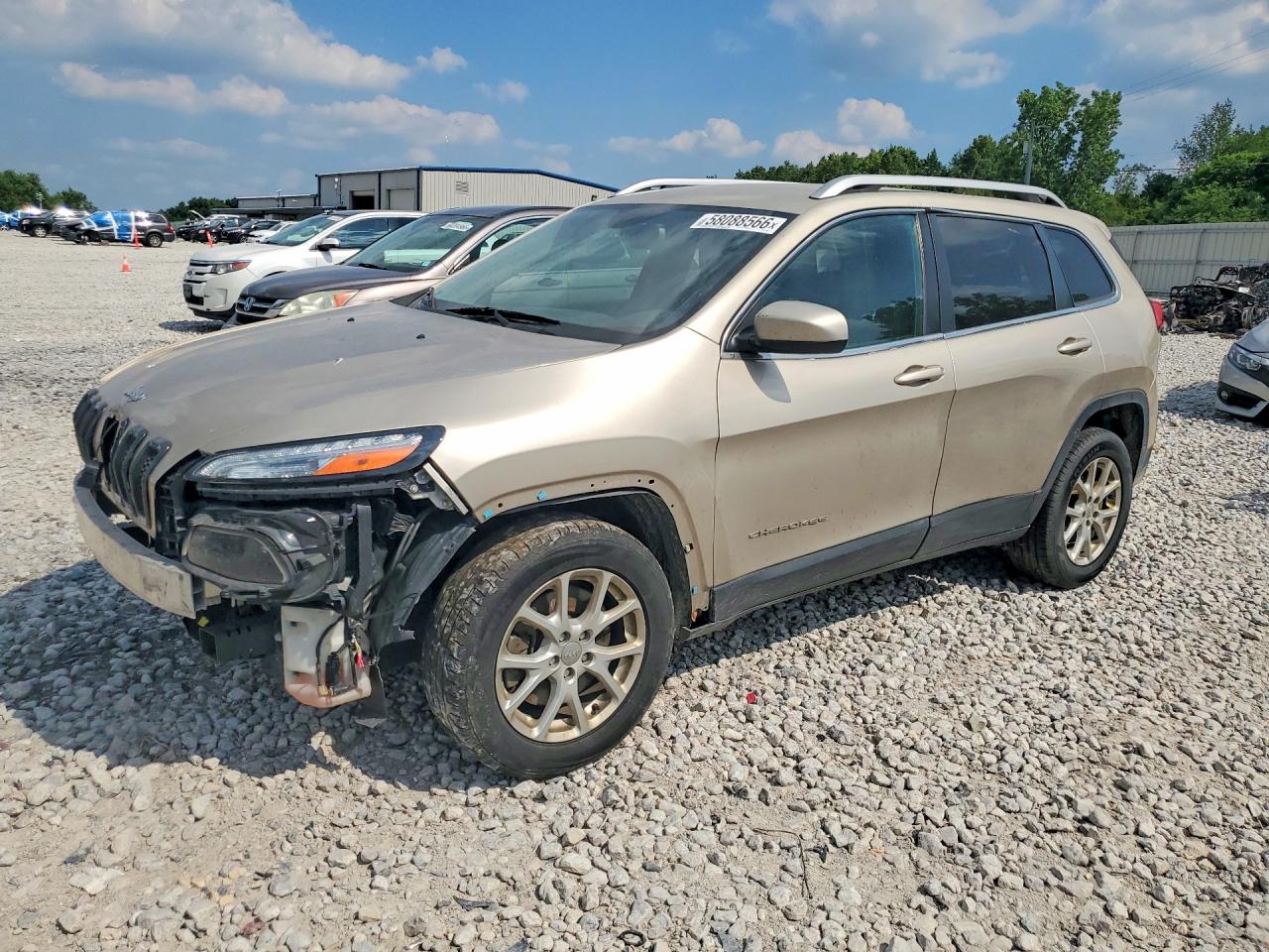 2015 Jep Cherokee L Beige vin: 1C4PJLCB5FW711581