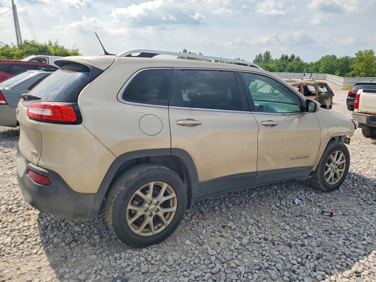 2015 Jep Cherokee L Beige vin: 1C4PJLCB5FW711581