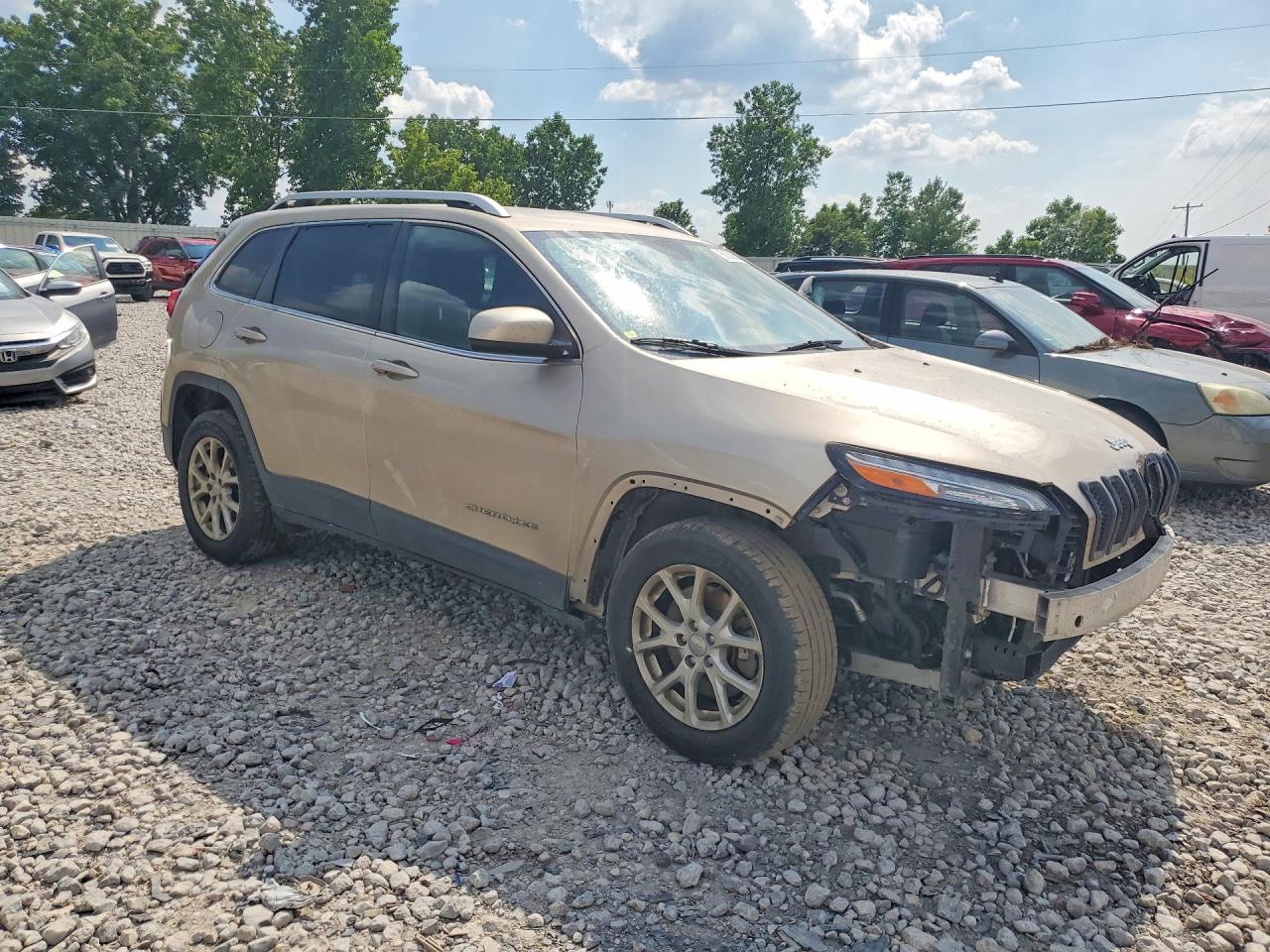 2015 Jep Cherokee L Beige vin: 1C4PJLCB5FW711581