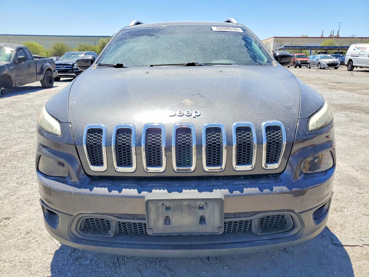 2015 Jeep Cherokee Latitude Gray vin: 1C4PJLCB5FW790766