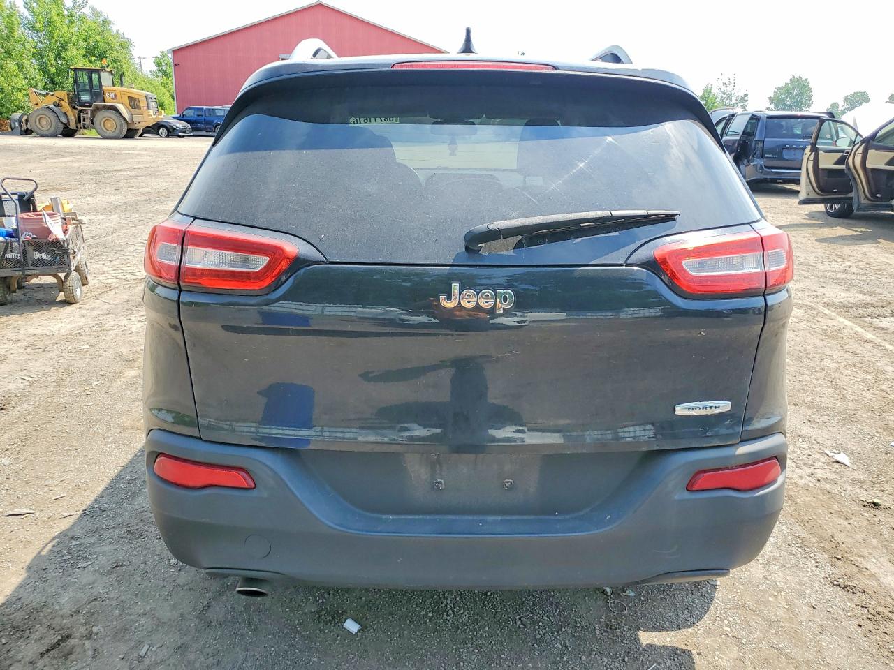 2014 Jeep Cherokee Latitude Black vin: 1C4PJLCB6EW102157