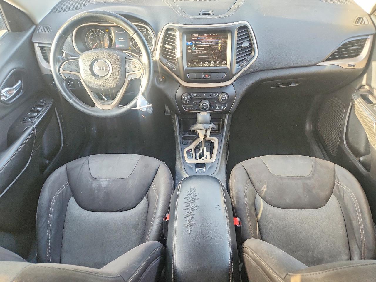 2014 Jeep Cherokee Latitude Зеленый vin: 1C4PJLCB7EW202767