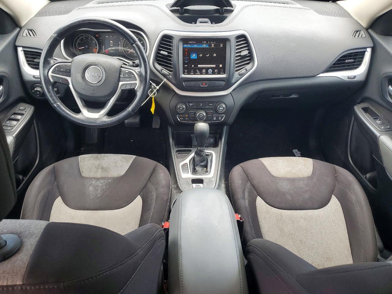 2014 Jeep Cherokee Latitude Черный vin: 1C4PJLCB7EW261964