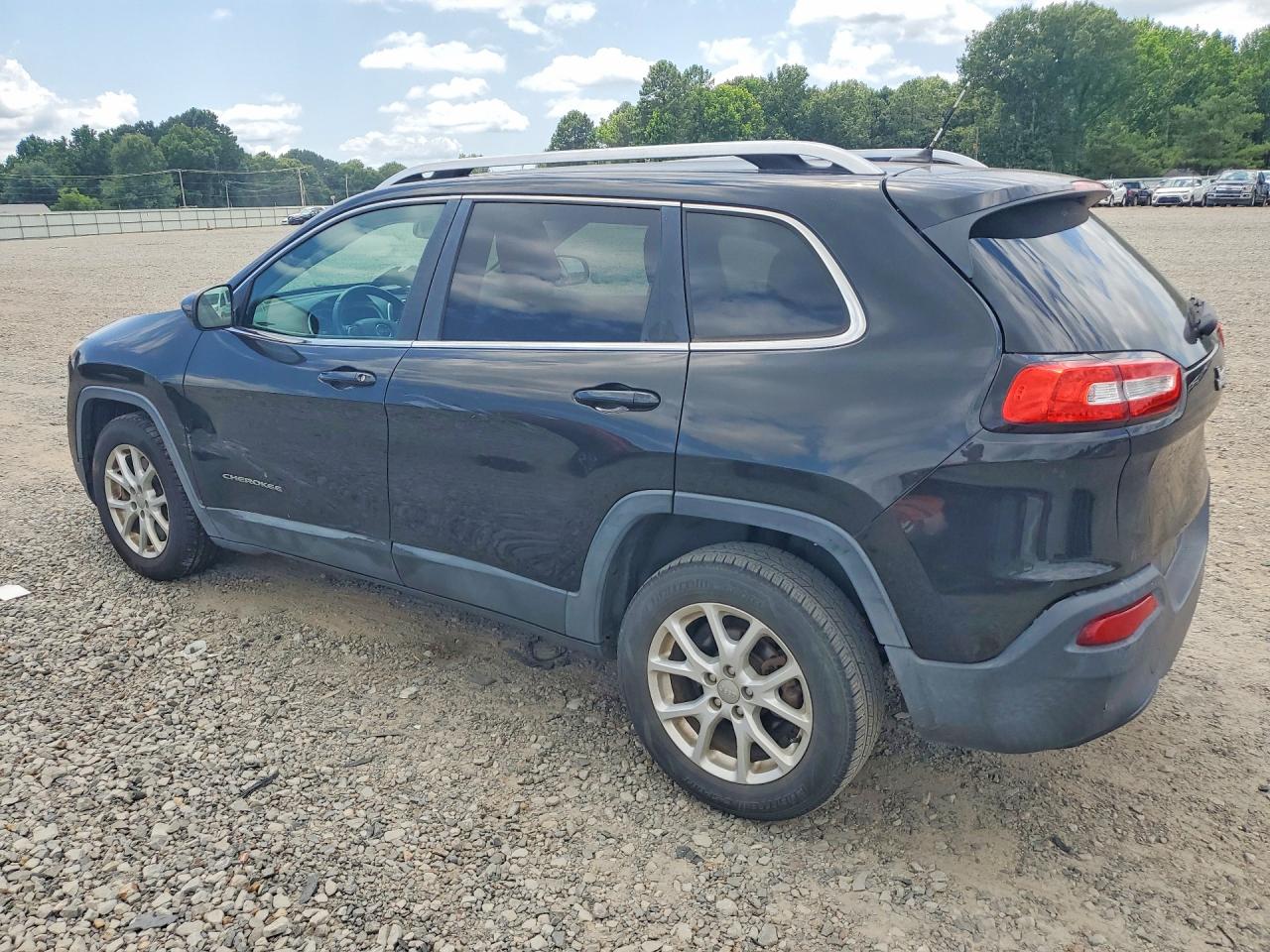 2014 Jeep Cherokee Latitude Черный vin: 1C4PJLCB7EW261964