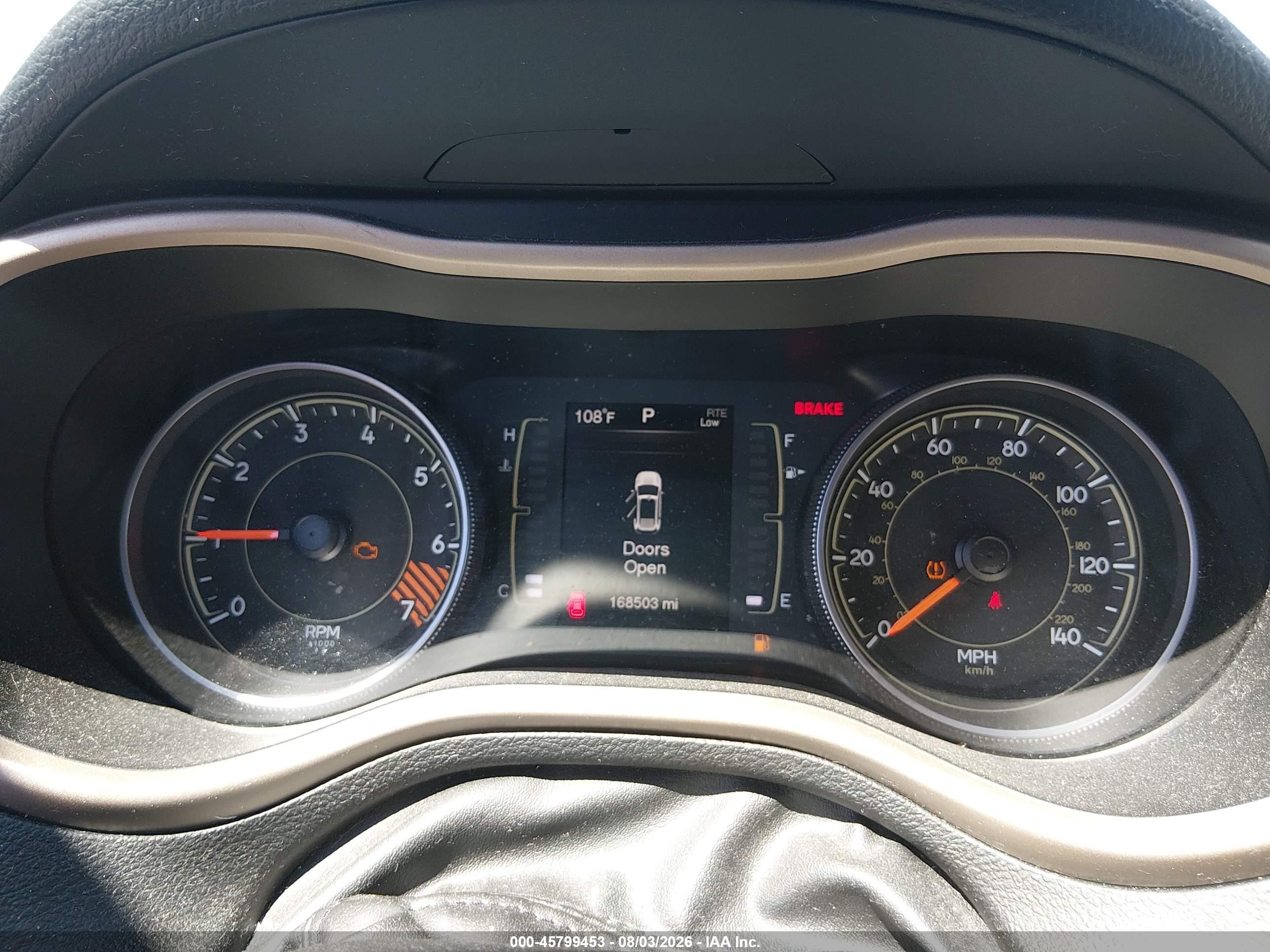 2015 Jeep Cherokee Latitude Белый vin: 1C4PJLCB7FW627889