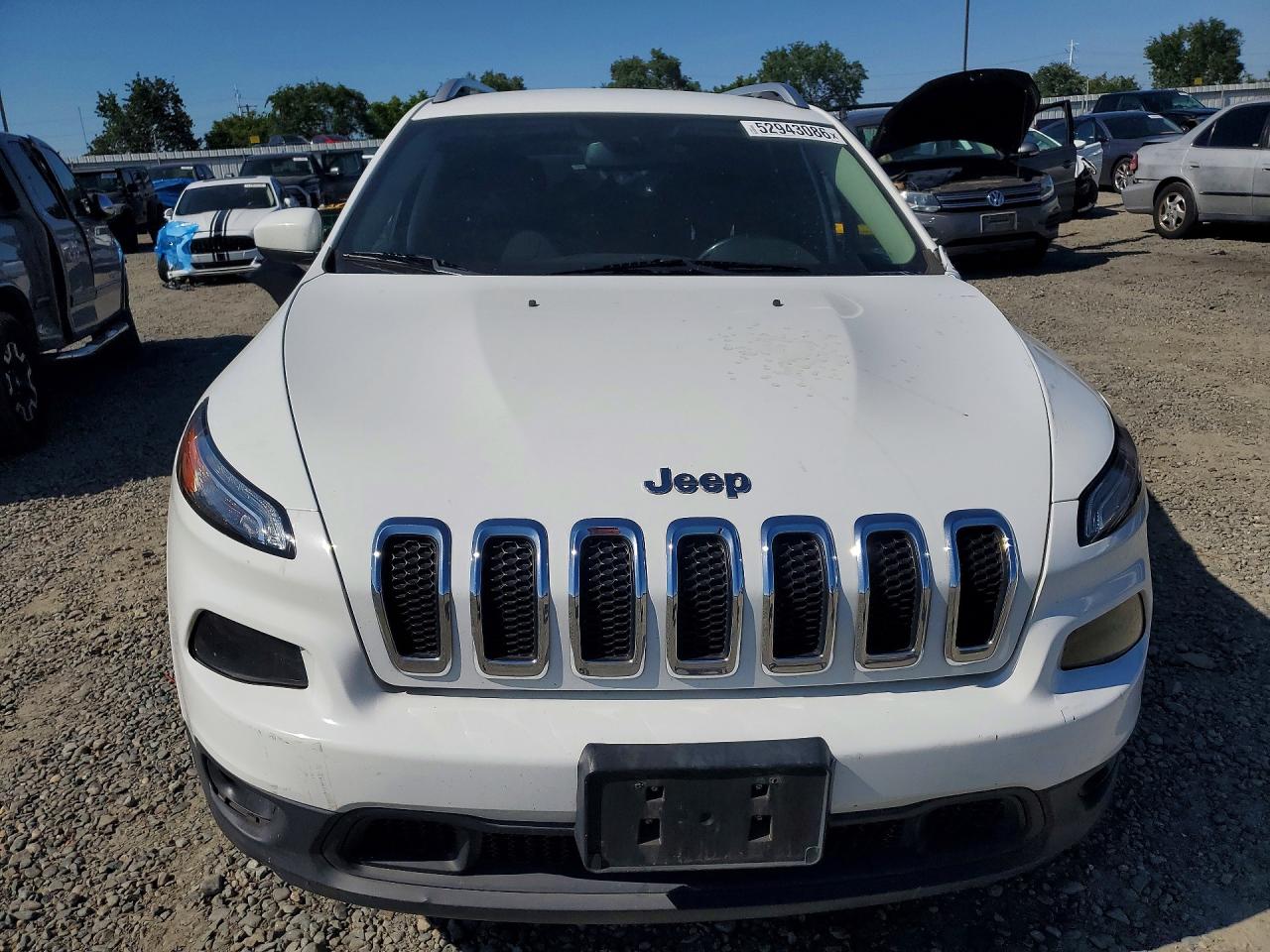 2015 Jeep Cherokee Белый vin: 1C4PJLCB7FW656020