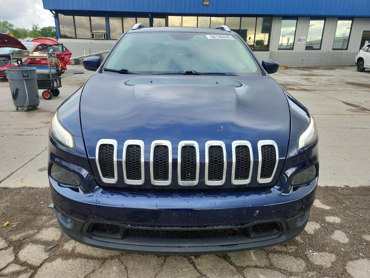 2015 Jeep Cherokee Latitude Blue vin: 1C4PJLCB7FW677417