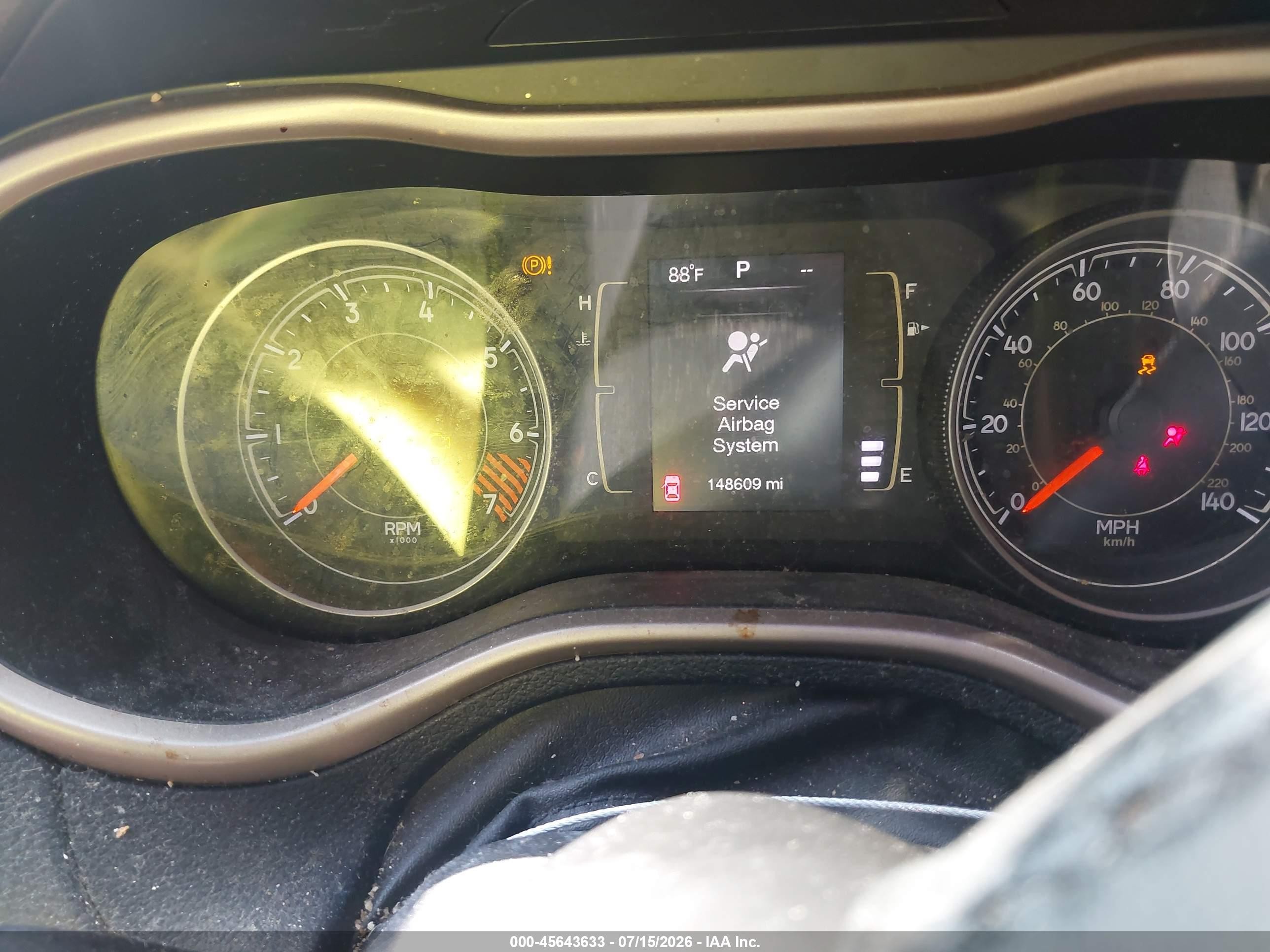 2015 Jeep Cherokee Latitude Blue vin: 1C4PJLCB7FW712098