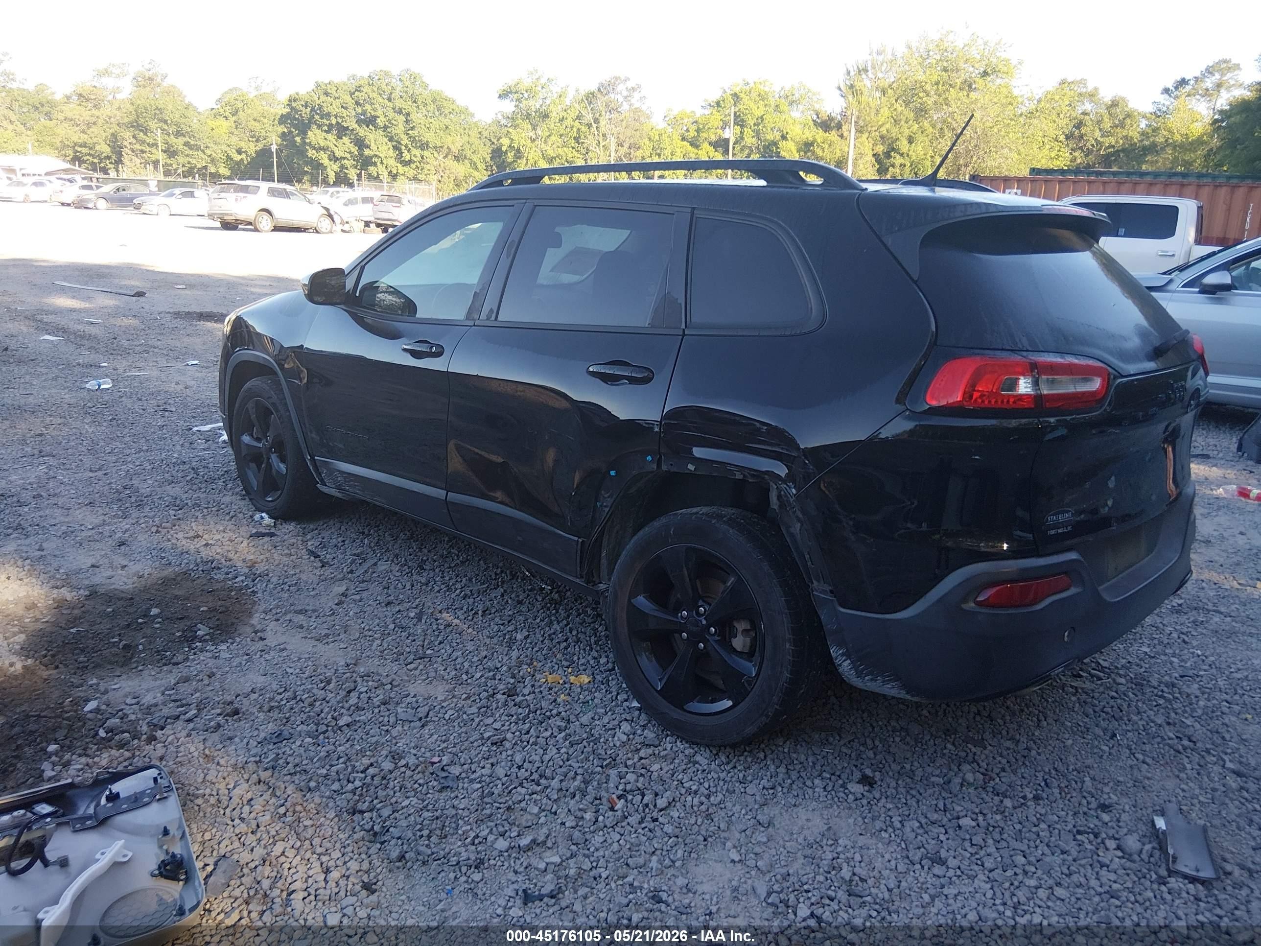 2018 Jeep Cherokee Latitude Fwd Черный vin: 1C4PJLCB7JD551949