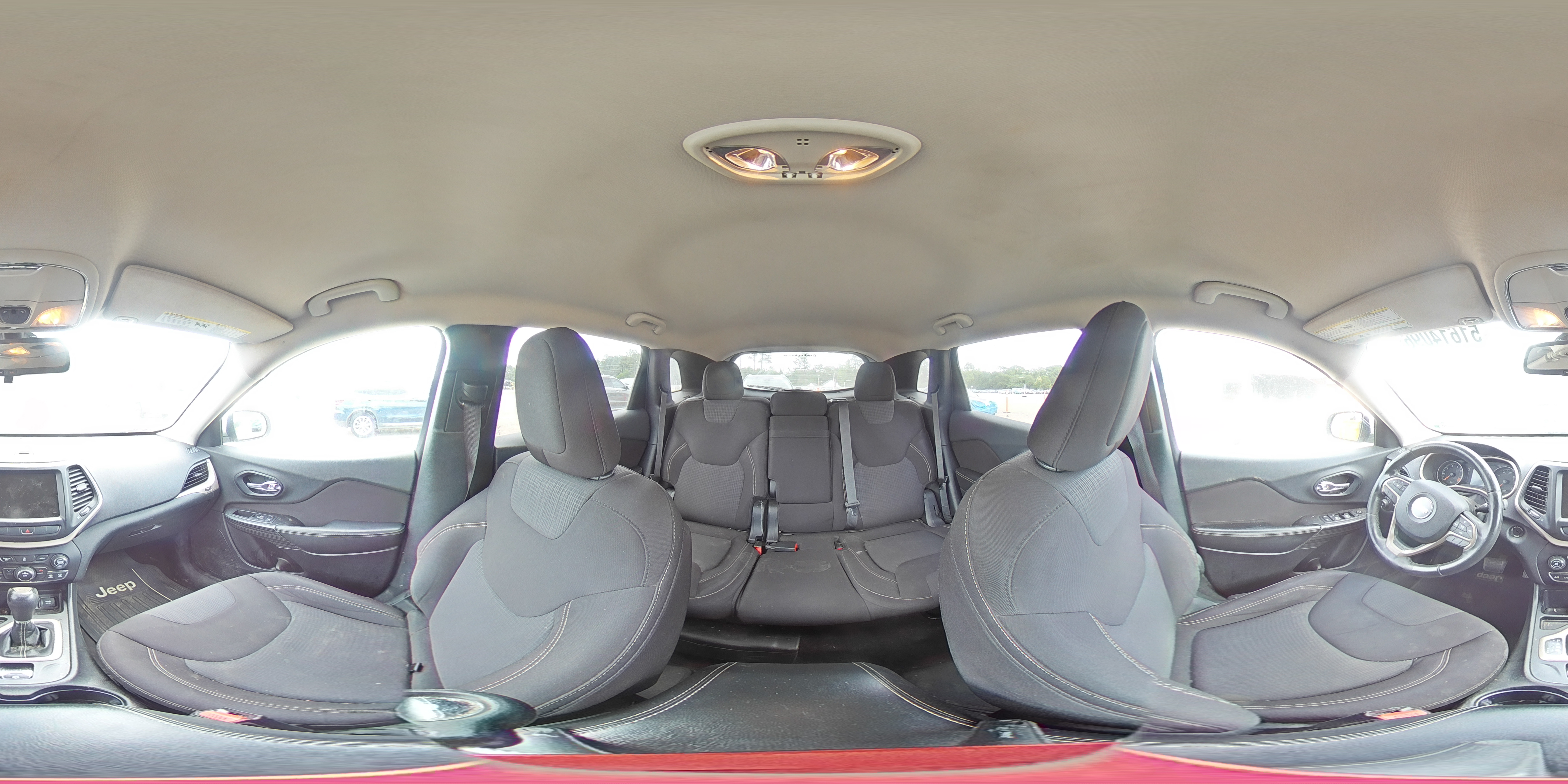 2015 Jeep Cherokee Latitude White vin: 1C4PJLCB8FW566889