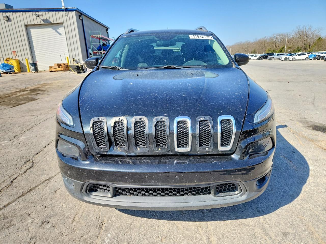 2015 Jeep Cherokee Latitude Black vin: 1C4PJLCB8FW700123