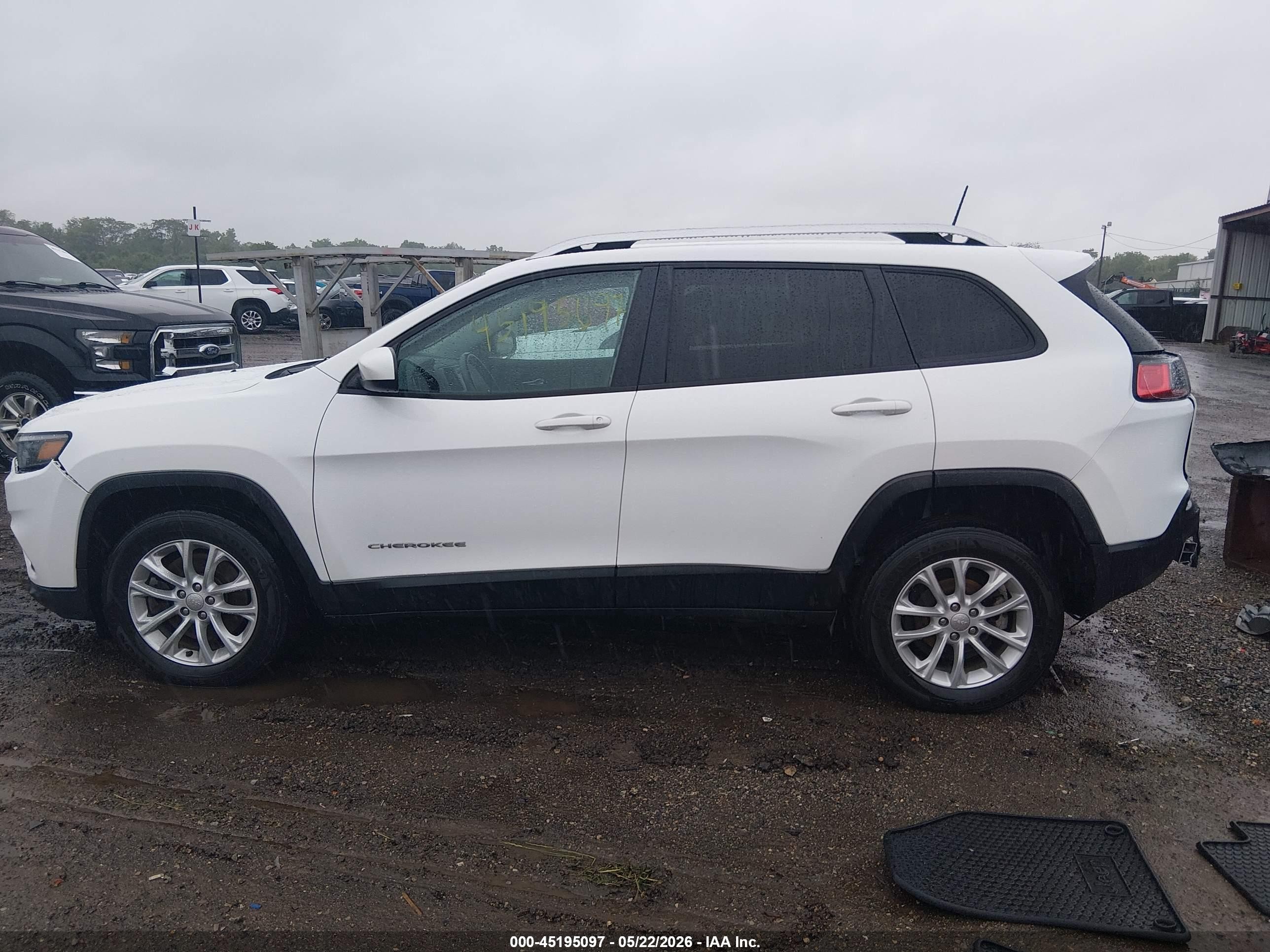 2020 Jeep Cherokee Latitude Fwd Белый vin: 1C4PJLCB8LD552594