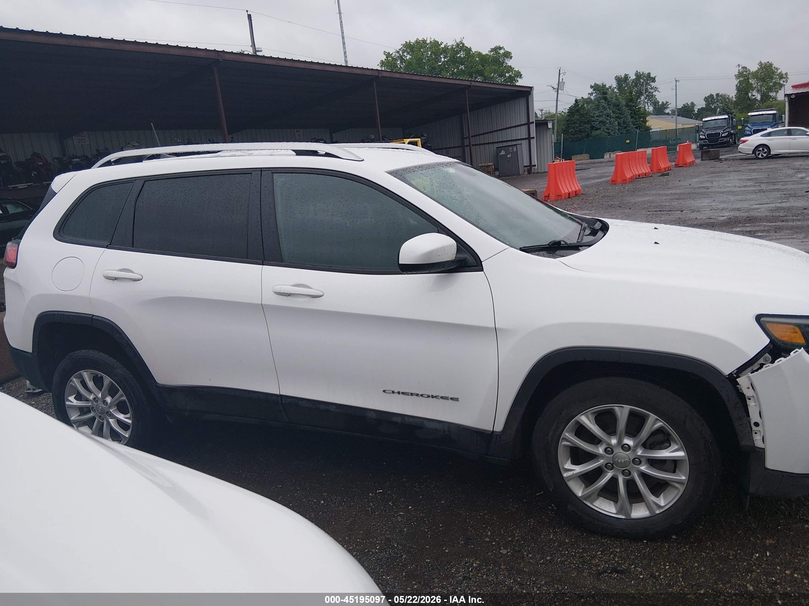 2020 Jeep Cherokee Latitude Fwd Белый vin: 1C4PJLCB8LD552594