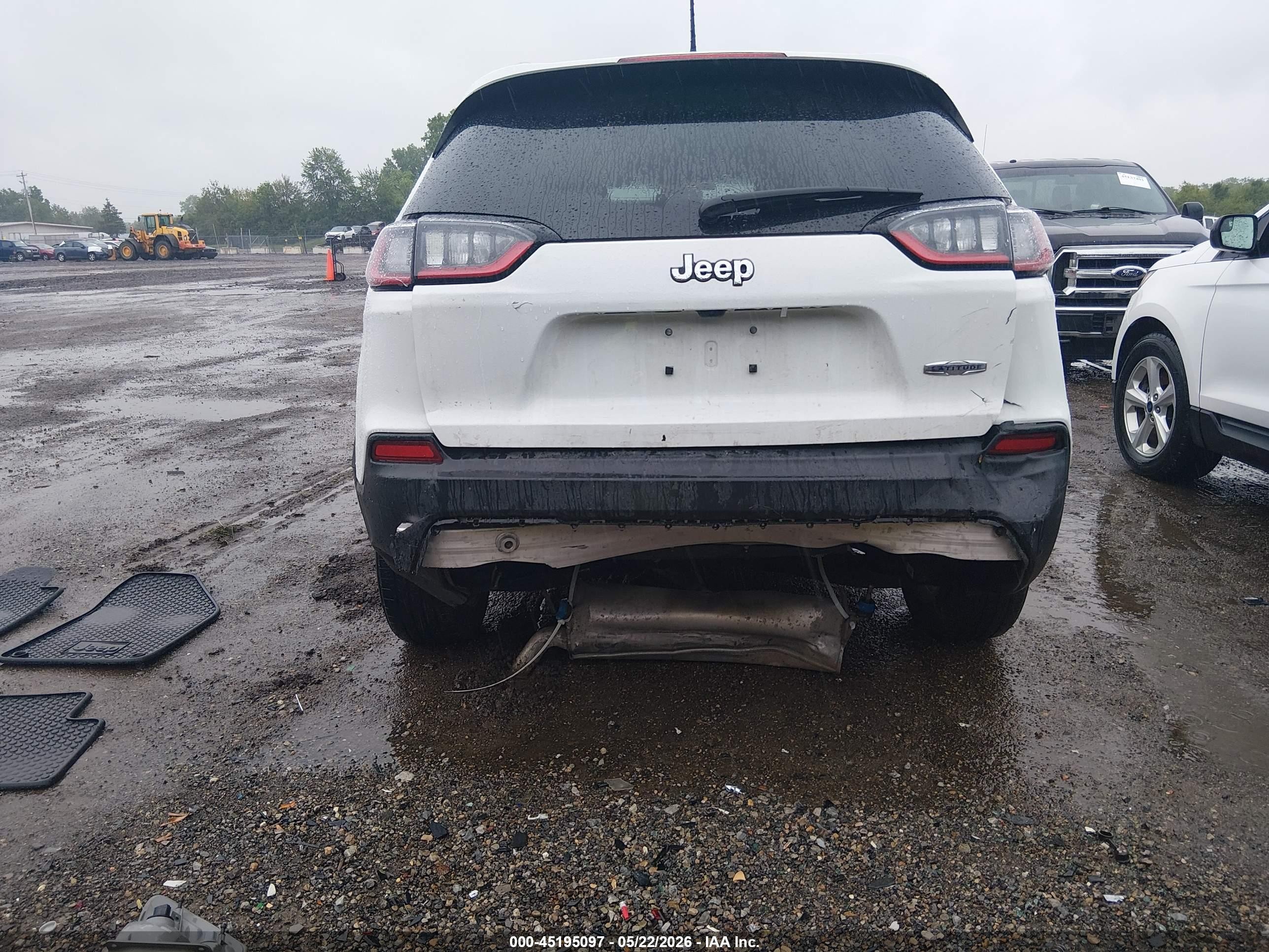 2020 Jeep Cherokee Latitude Fwd Белый vin: 1C4PJLCB8LD552594