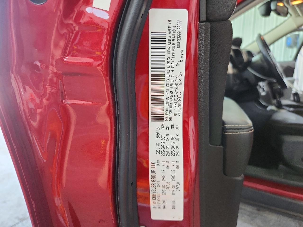 2014 Jeep Cherokee Latitude Burgundy vin: 1C4PJLCB9EW249556