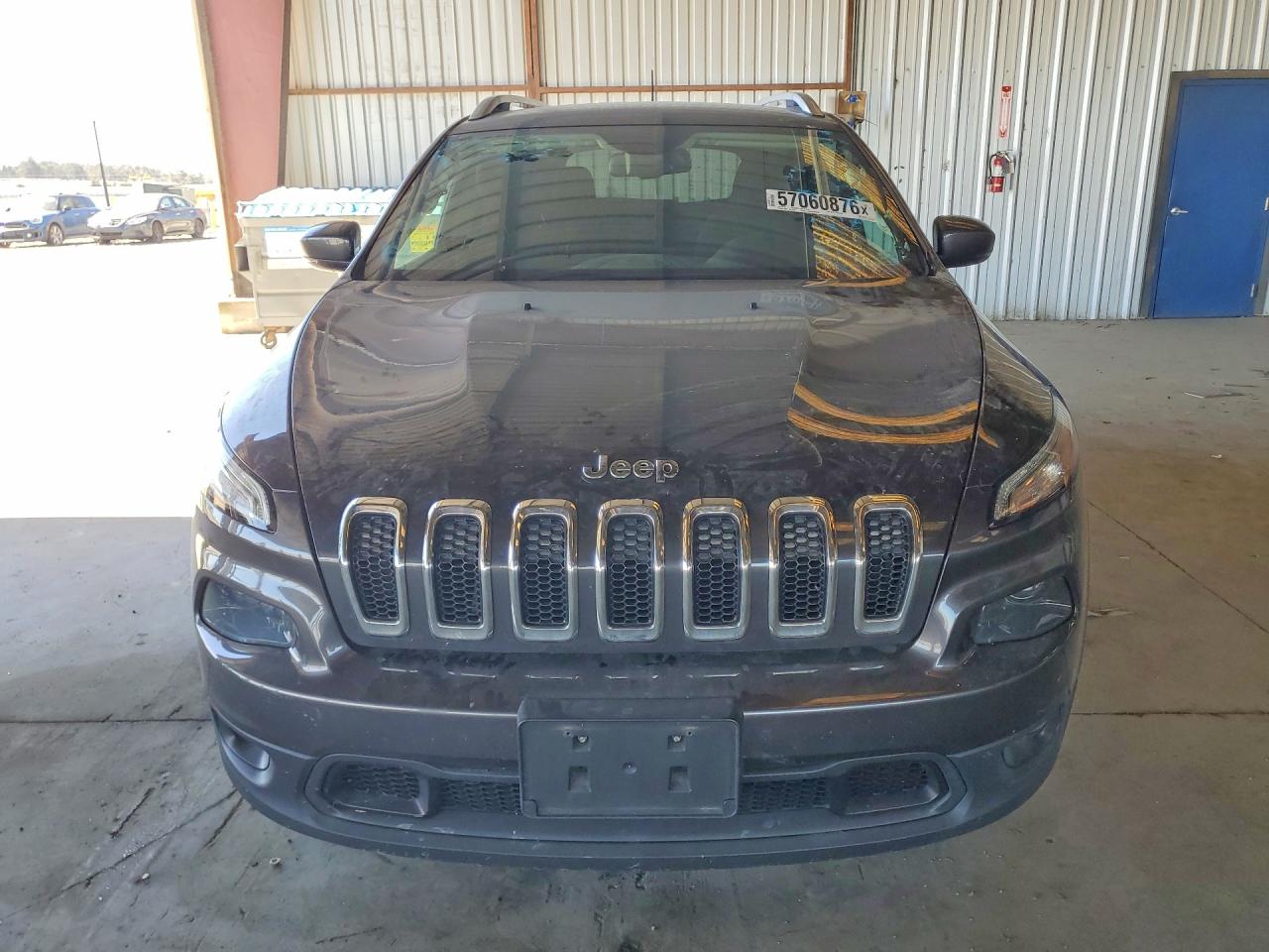 2017 Jeep Cherokee Latitude Gray vin: 1C4PJLCB9HW640985