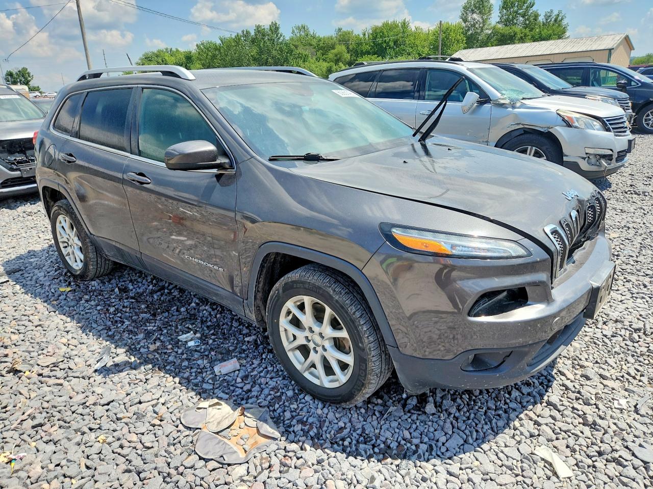 2014 Jeep Cherokee Latitude Charcoal vin: 1C4PJLCBXEW172020