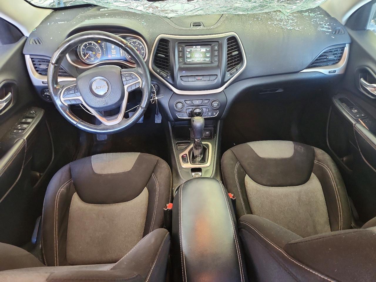 2014 Jeep Cherokee Latitude Серый vin: 1C4PJLCBXEW232863