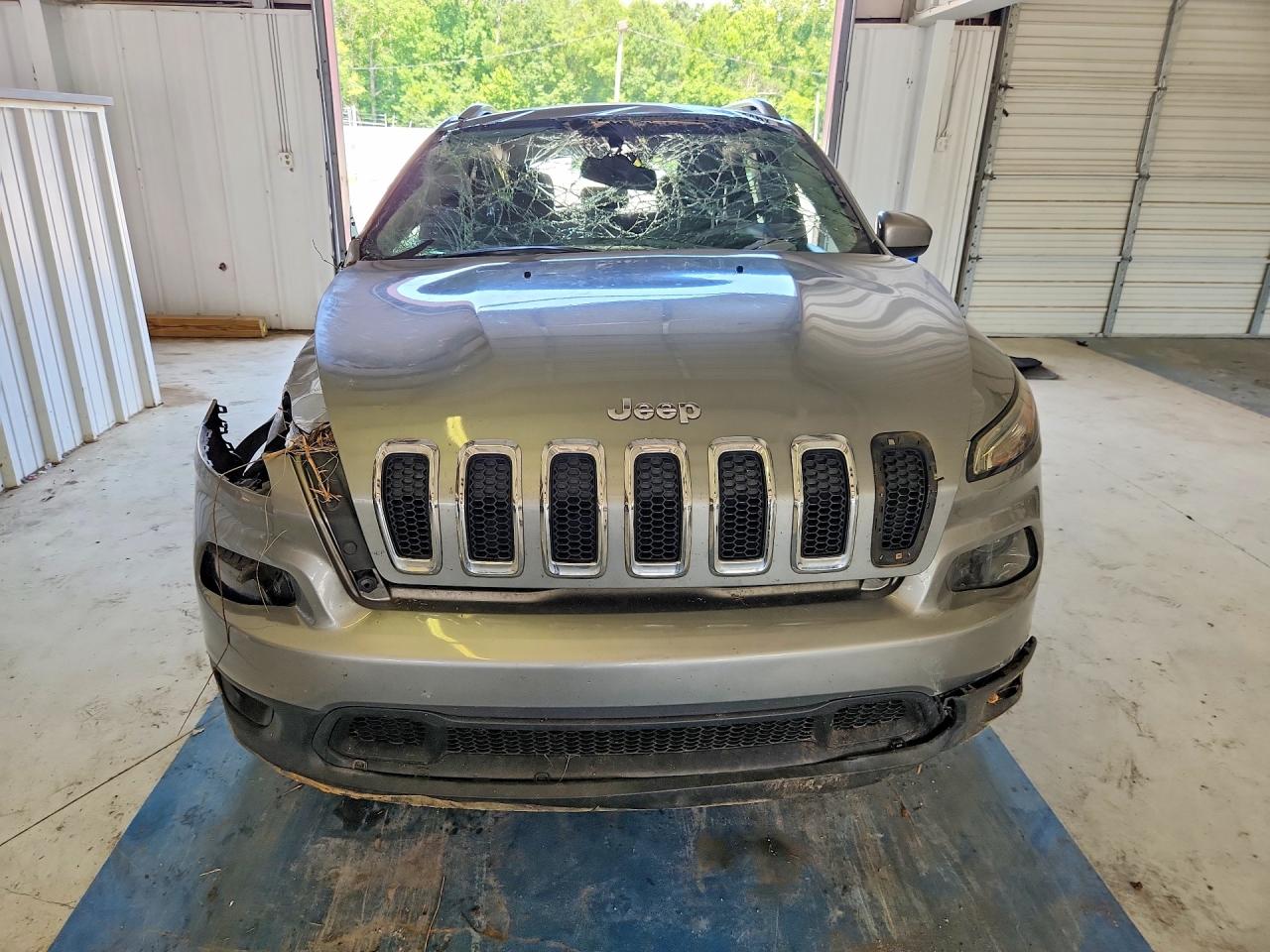 2014 Jeep Cherokee Latitude Серый vin: 1C4PJLCBXEW232863