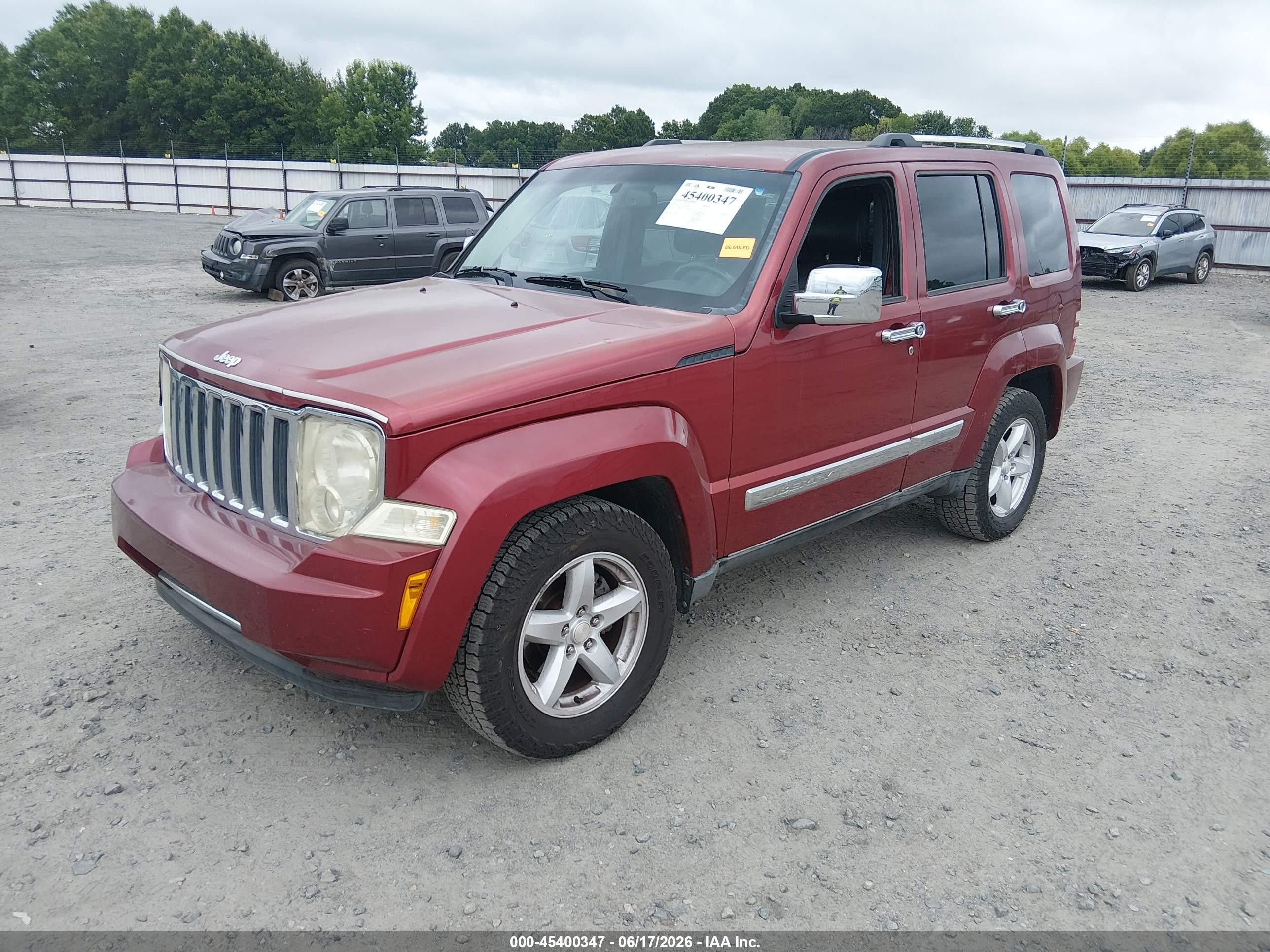 2012 Jeep Liberty Limited Edition Red vin: 1C4PJLCK3CW121018