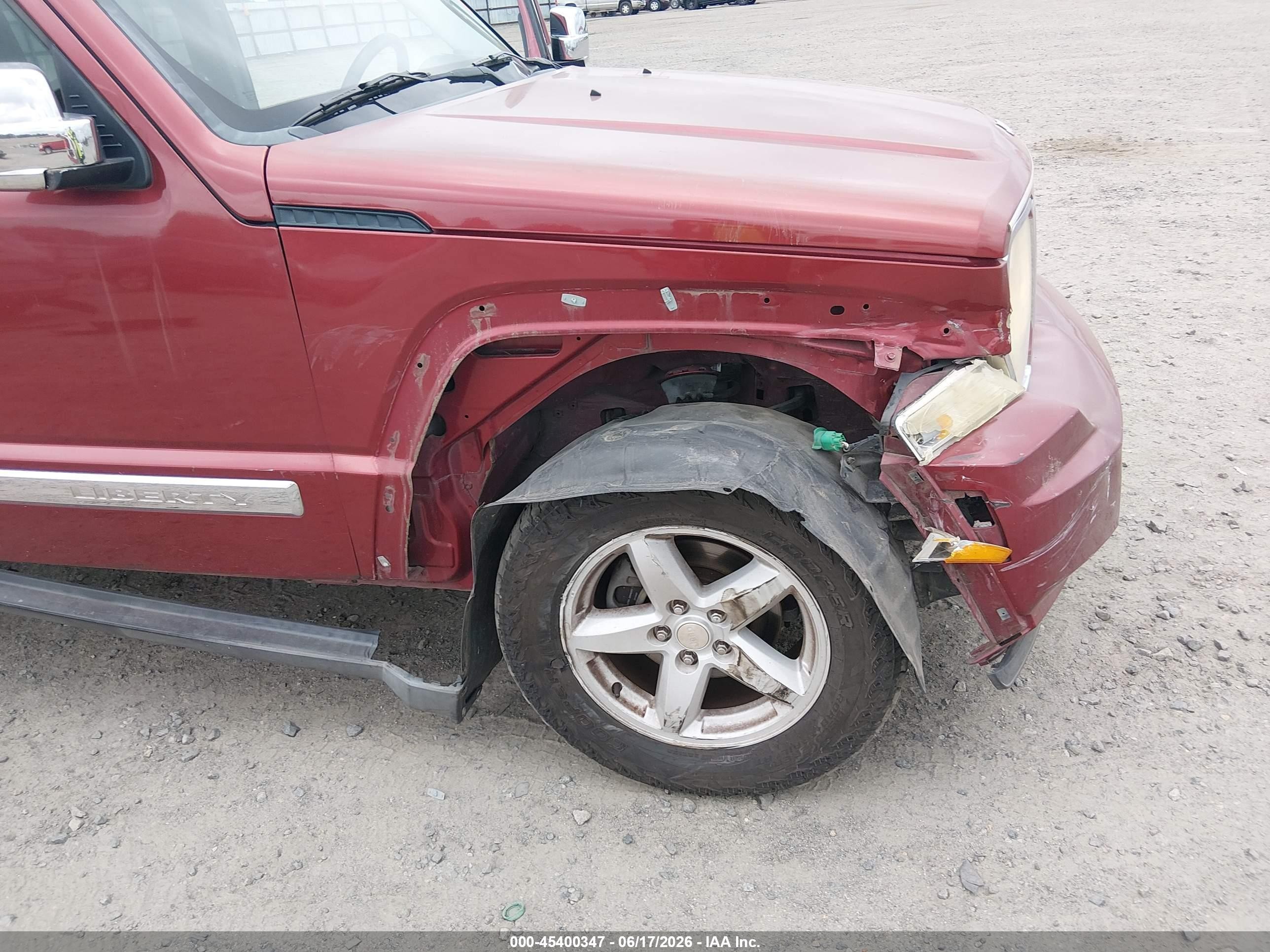 2012 Jeep Liberty Limited Edition Red vin: 1C4PJLCK3CW121018