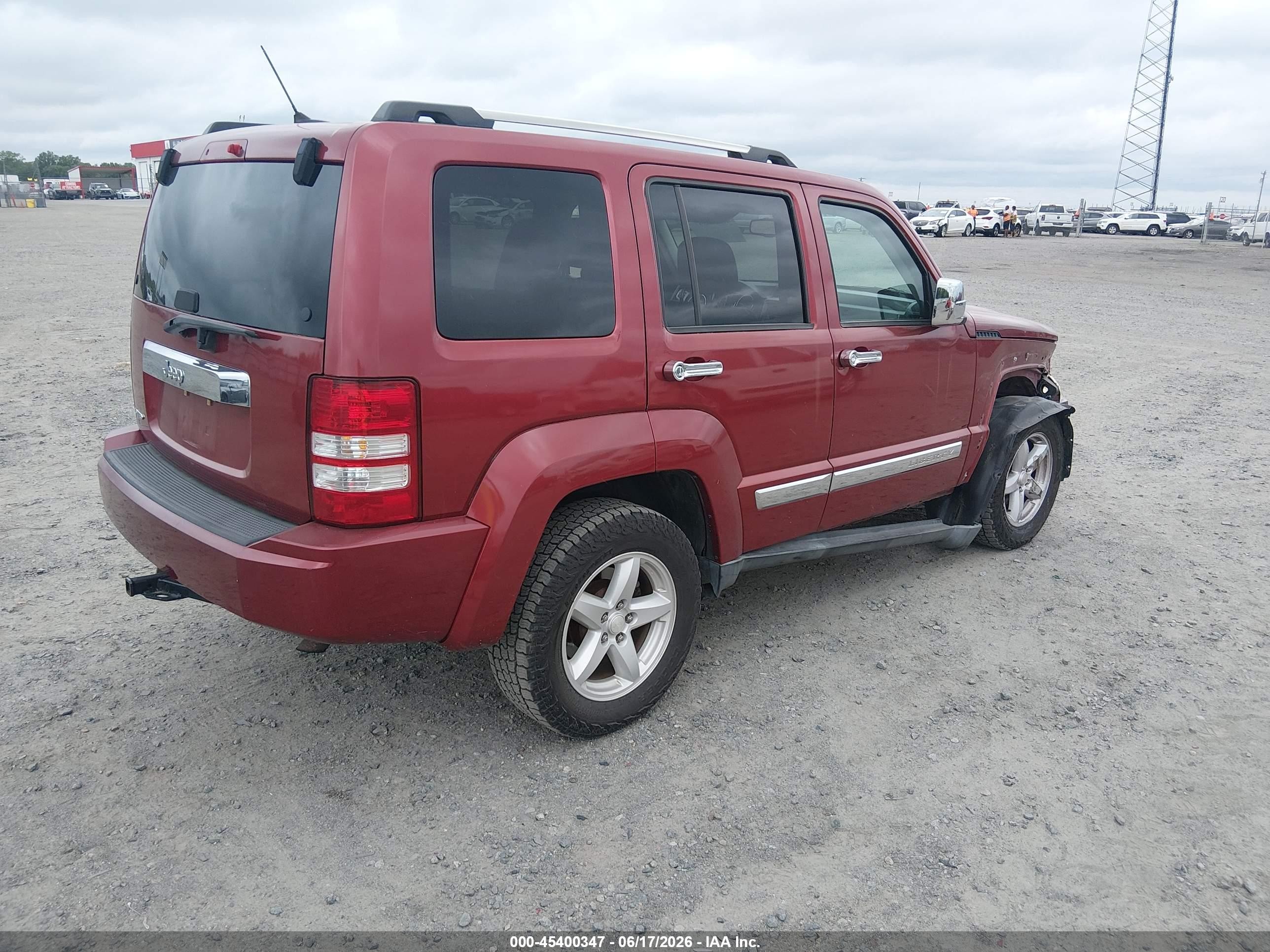 2012 Jeep Liberty Limited Edition Red vin: 1C4PJLCK3CW121018