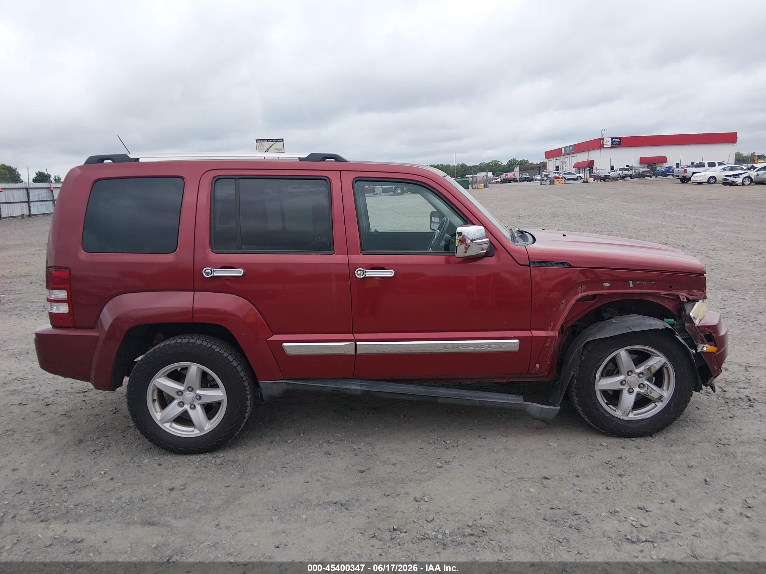 2012 Jeep Liberty Limited Edition Red vin: 1C4PJLCK3CW121018