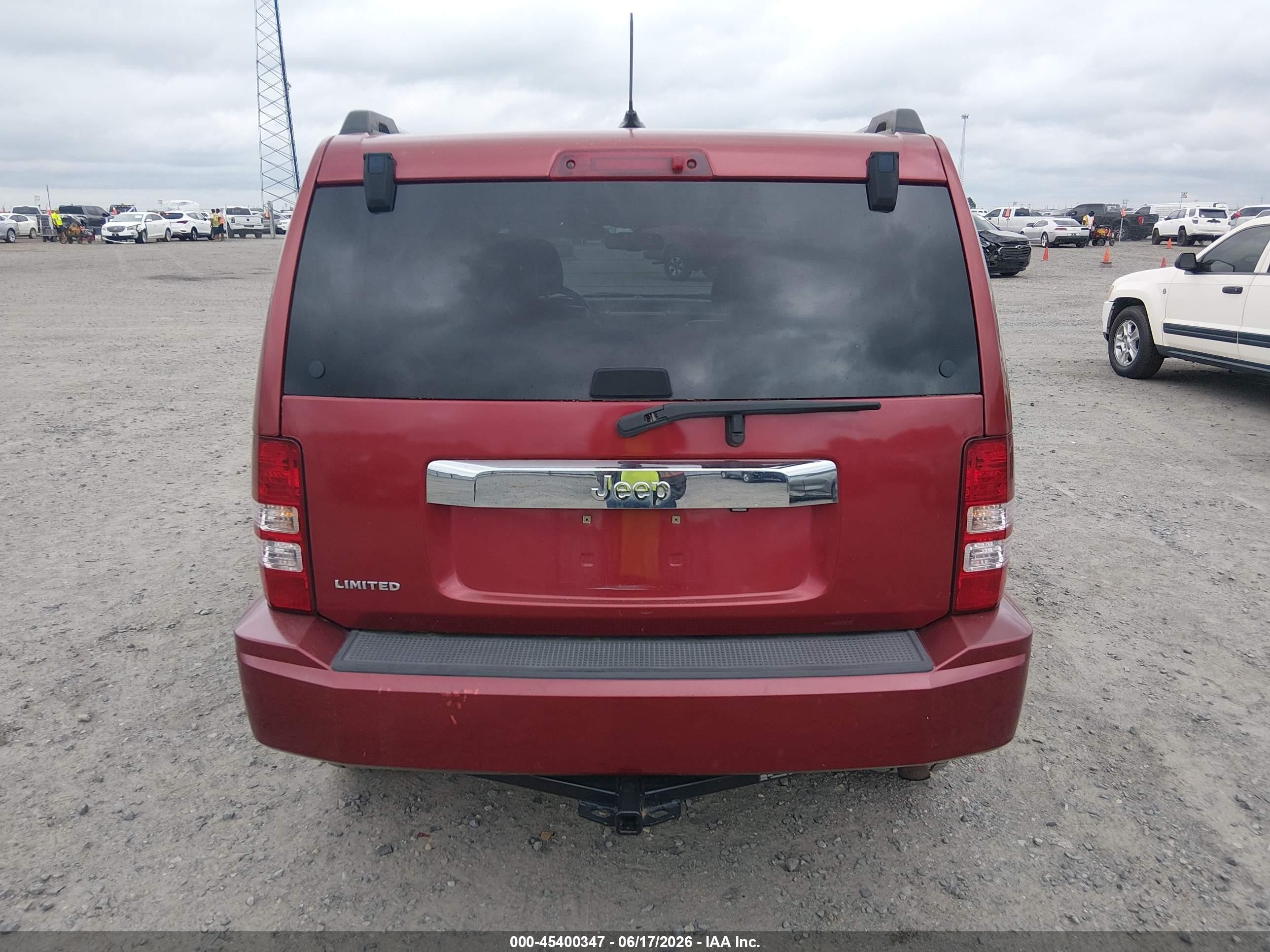 2012 Jeep Liberty Limited Edition Red vin: 1C4PJLCK3CW121018