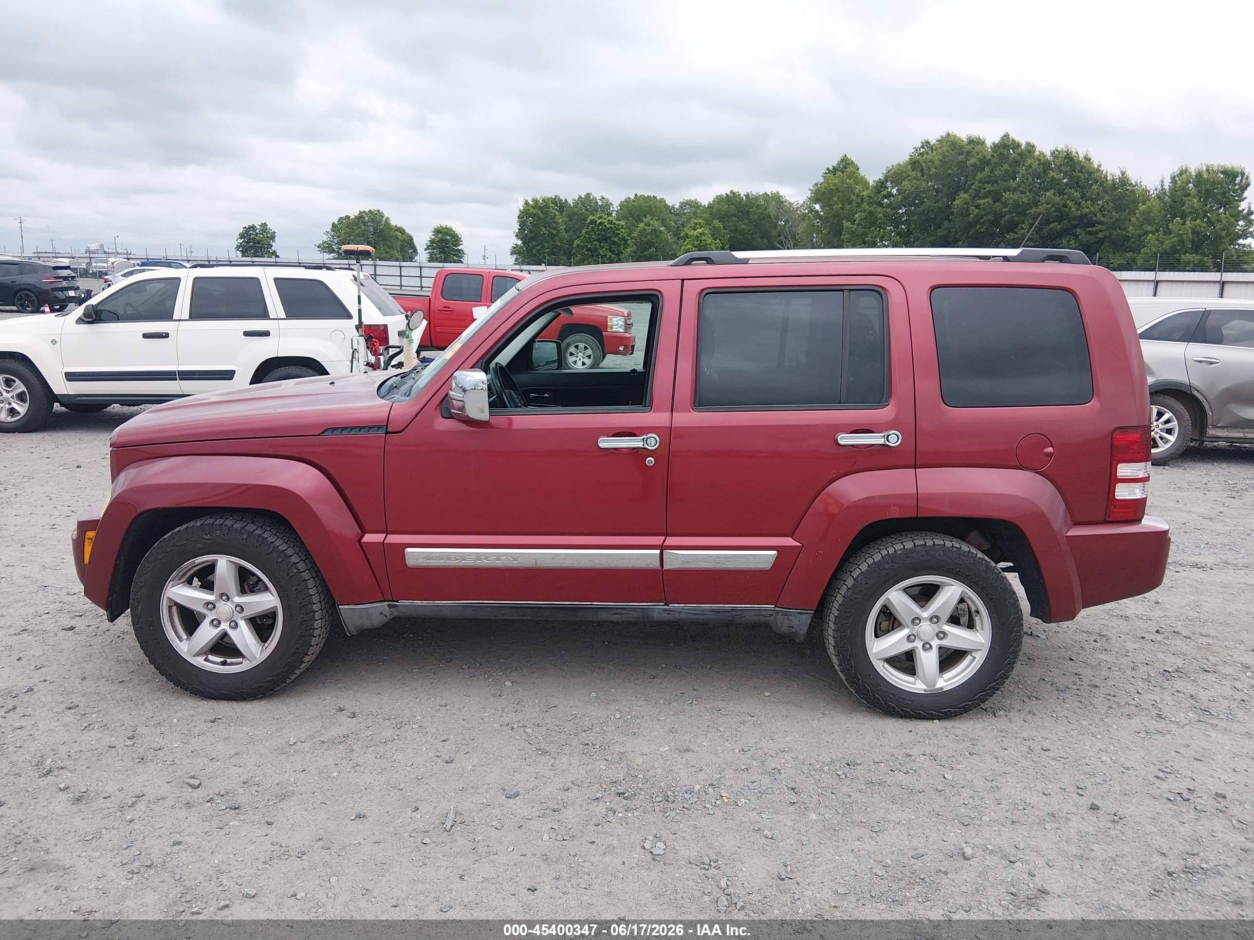 2012 Jeep Liberty Limited Edition Red vin: 1C4PJLCK3CW121018