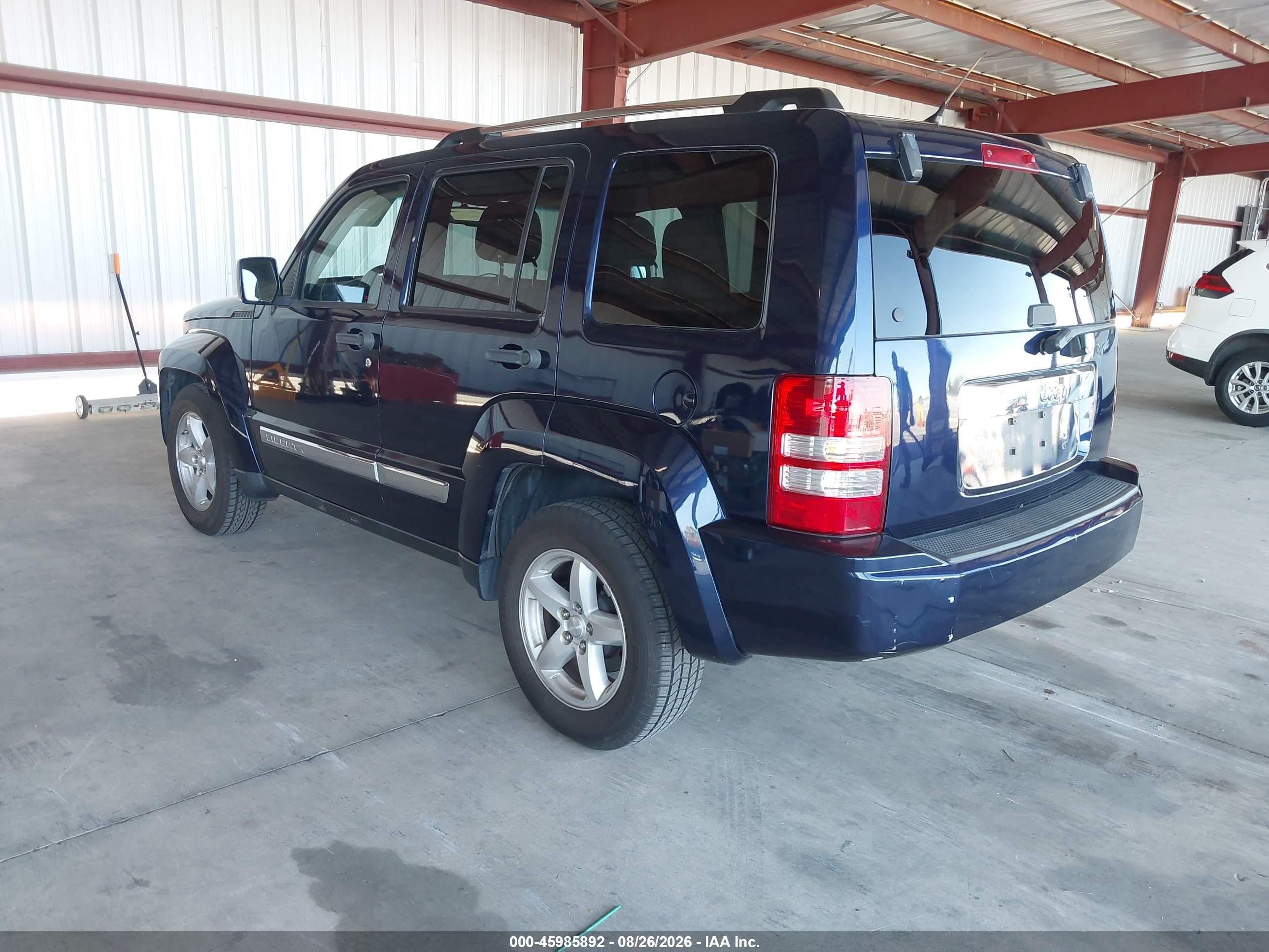 2012 Jeep Liberty Limited Edition Blue vin: 1C4PJLCK7CW147993