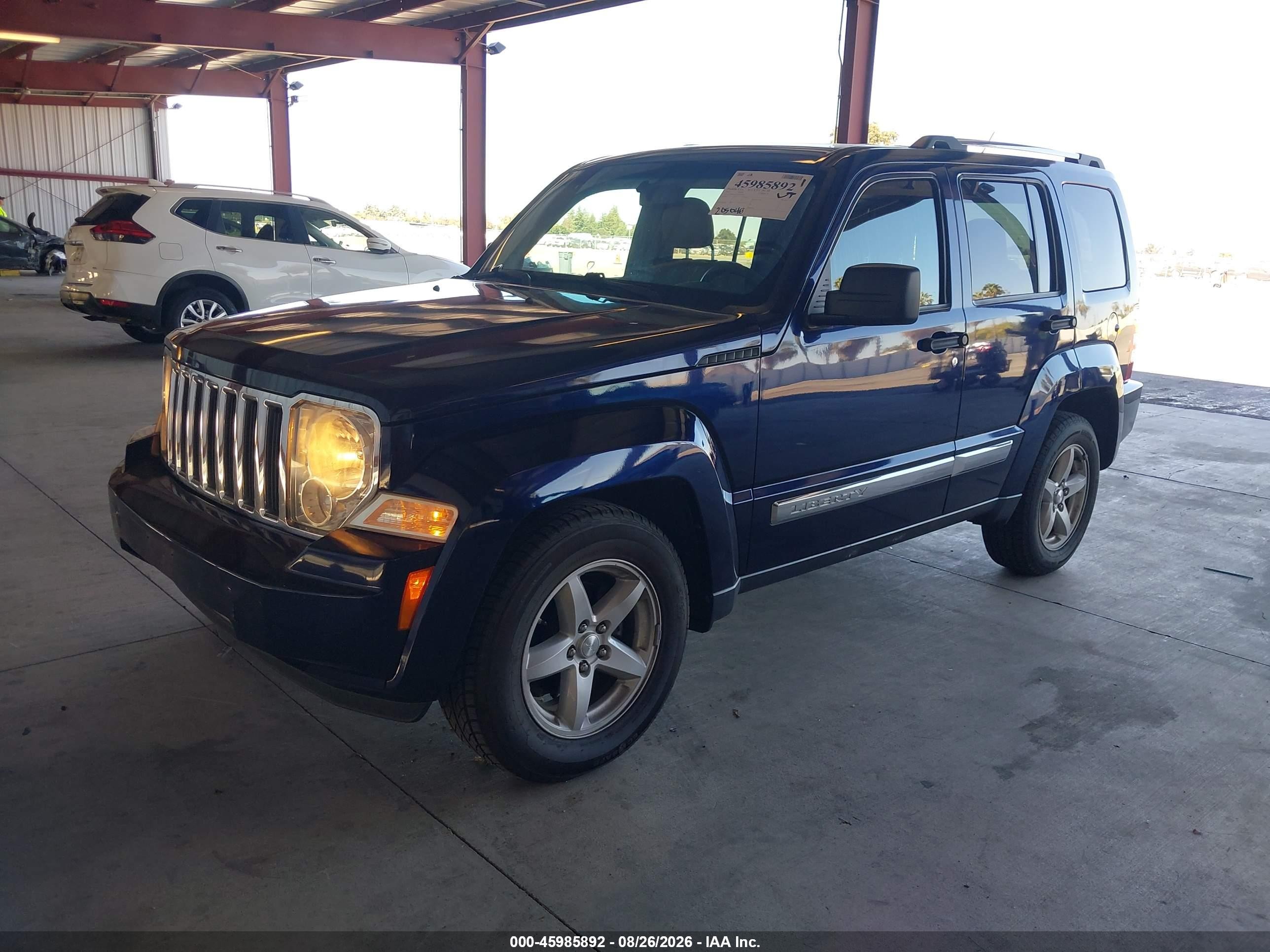 2012 Jeep Liberty Limited Edition Blue vin: 1C4PJLCK7CW147993