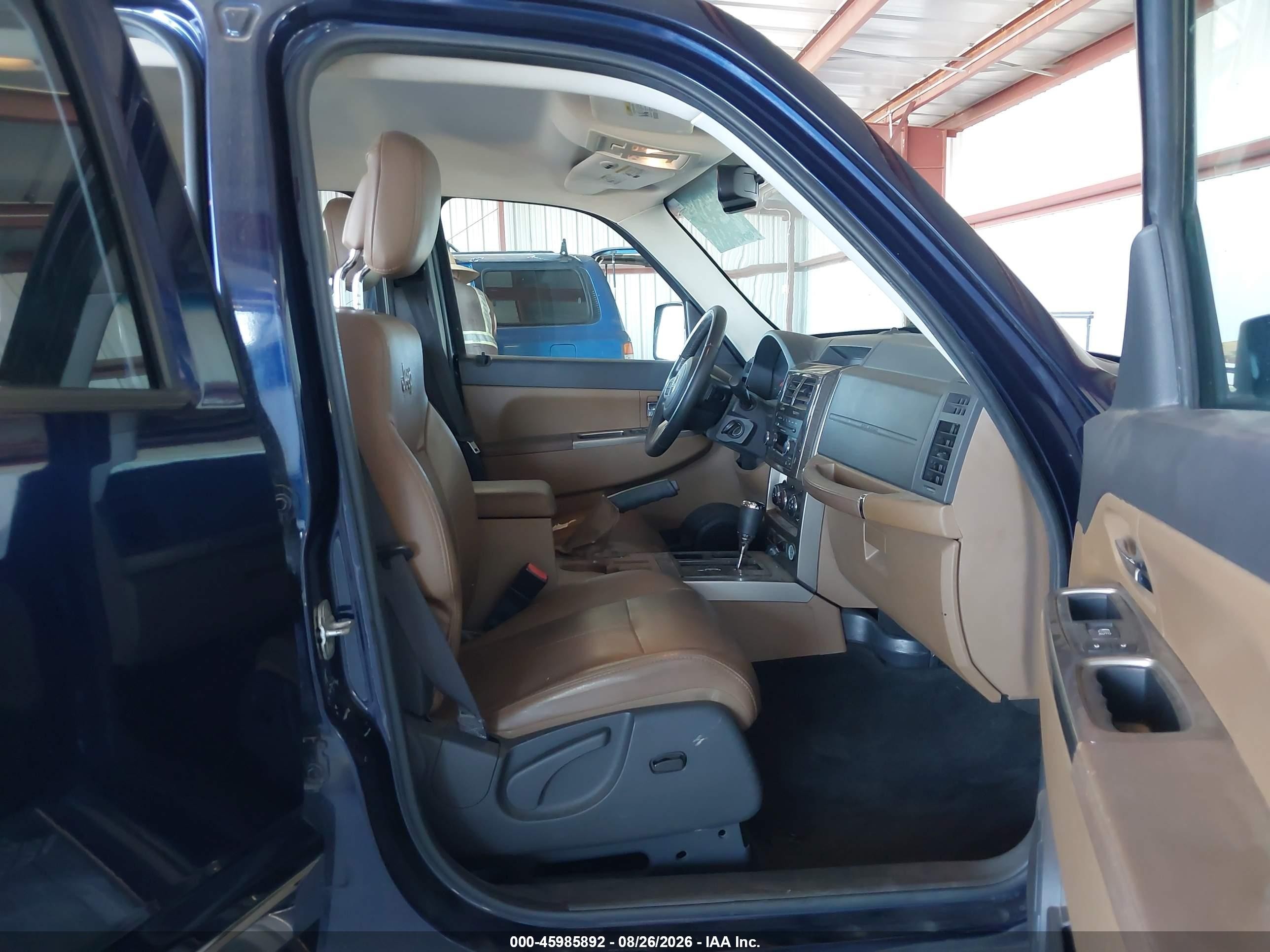 2012 Jeep Liberty Limited Edition Blue vin: 1C4PJLCK7CW147993