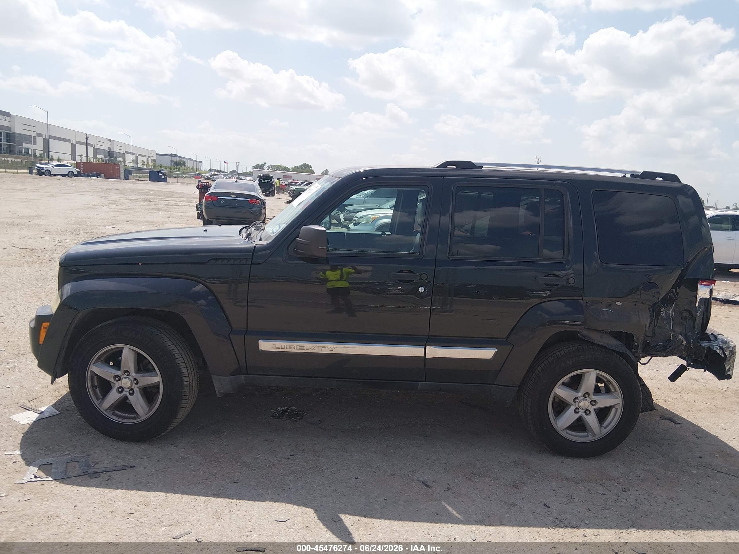2012 Jeep Liberty Limited Edition Black vin: 1C4PJLCK8CW147923