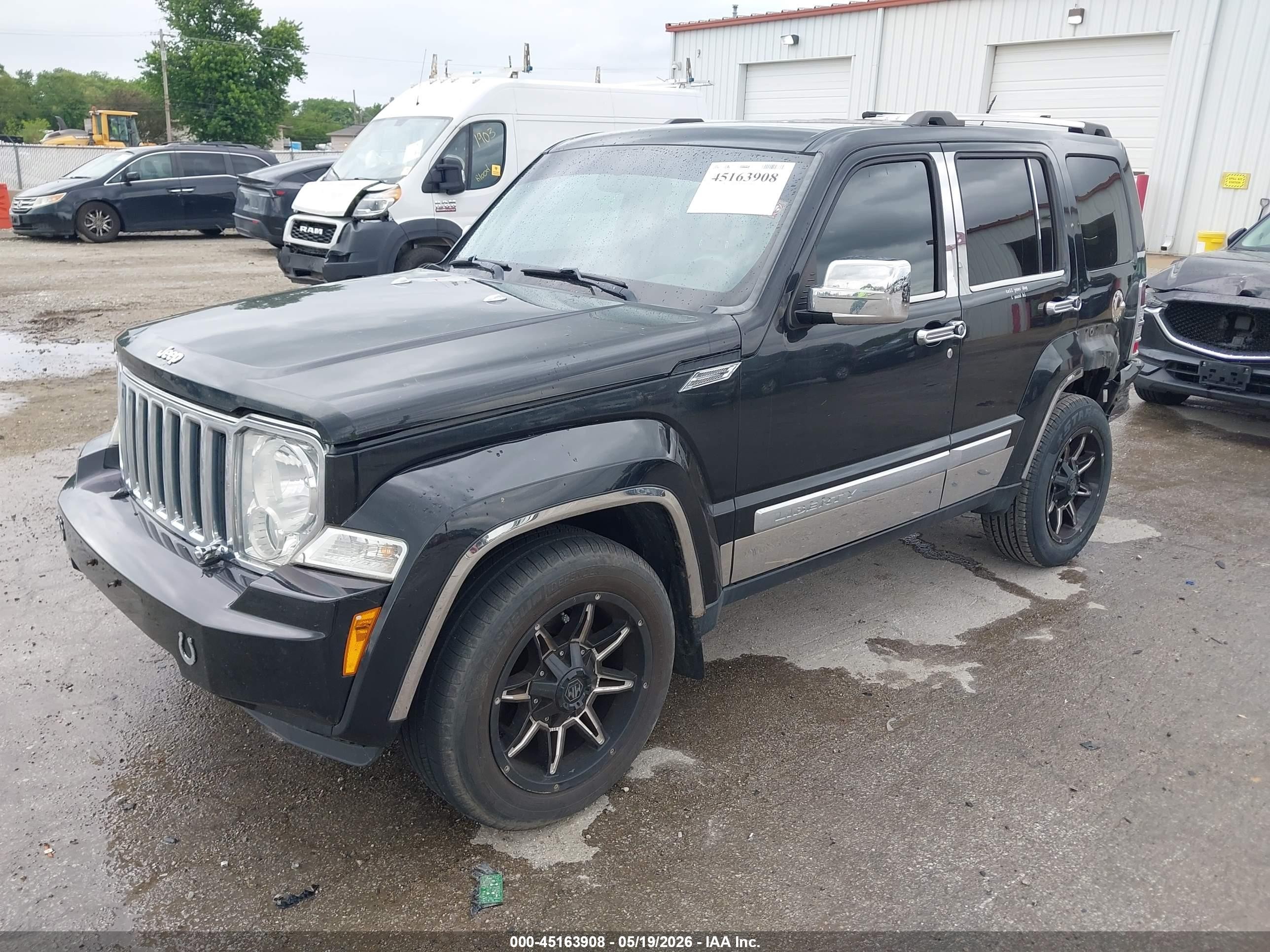 2012 Jeep Liberty Limited Edition Black vin: 1C4PJLCK9CW147848