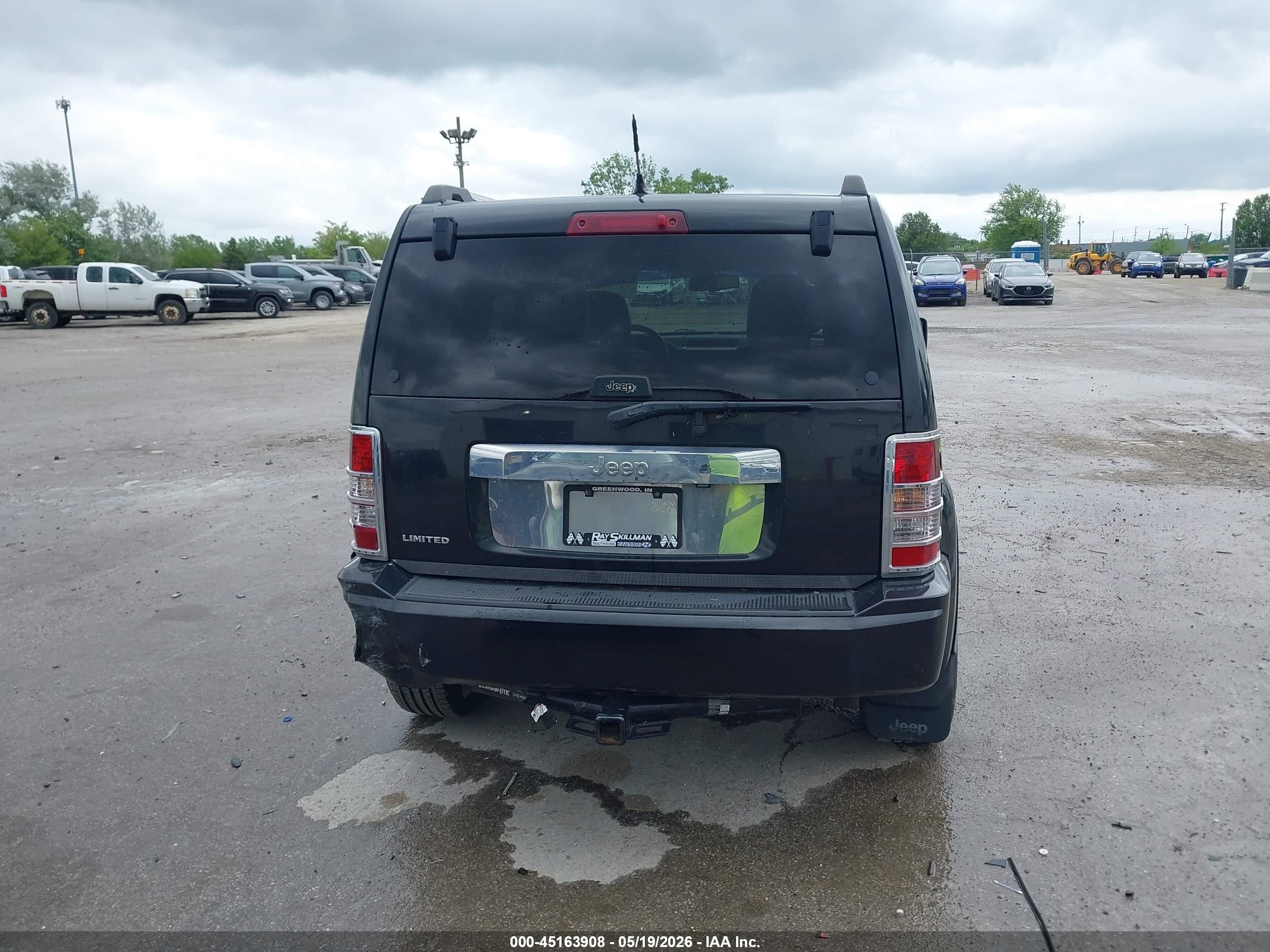 2012 Jeep Liberty Limited Edition Black vin: 1C4PJLCK9CW147848