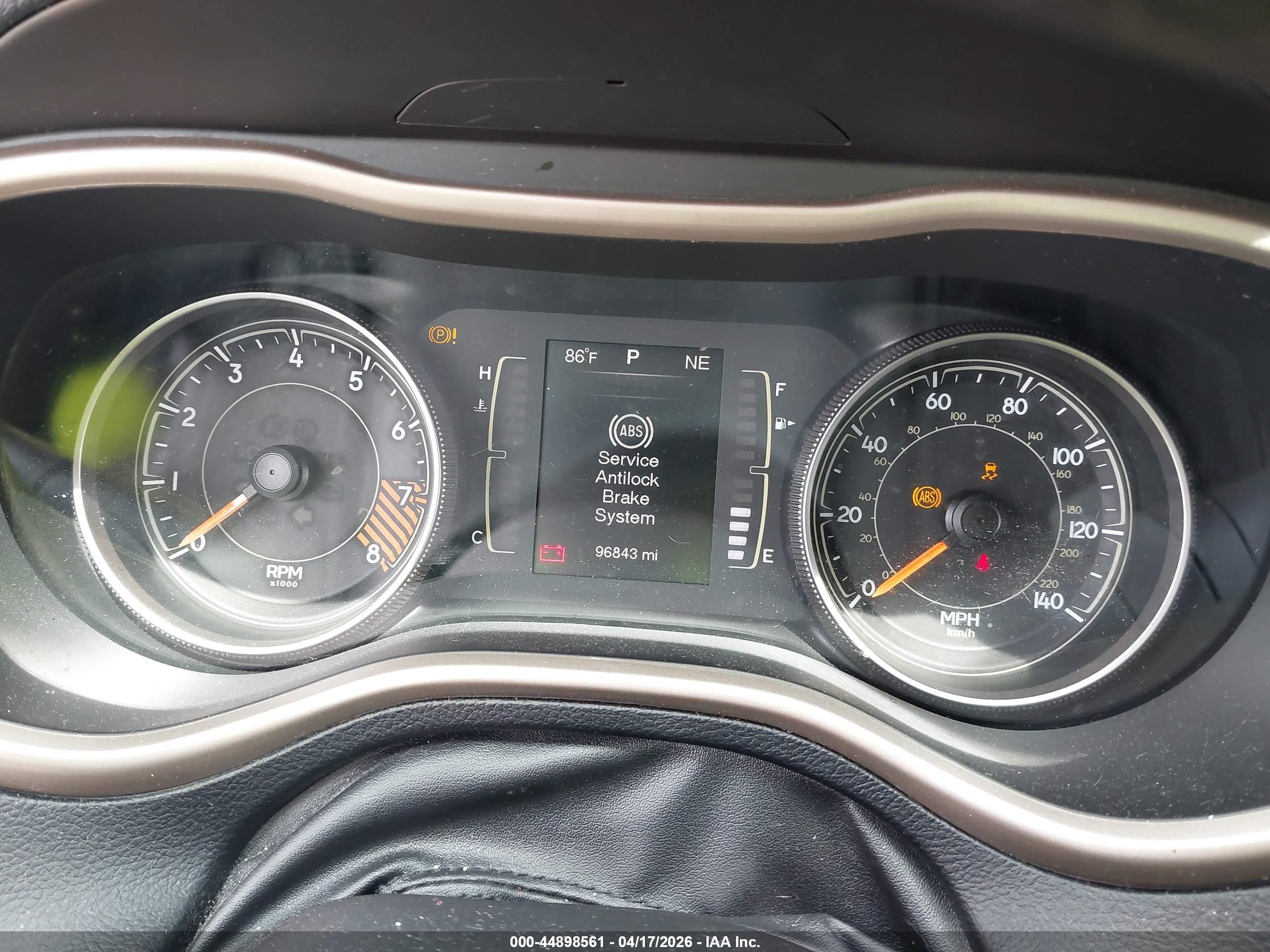 2015 Jeep Cherokee Latitude Синий vin: 1C4PJLCS0FW670048