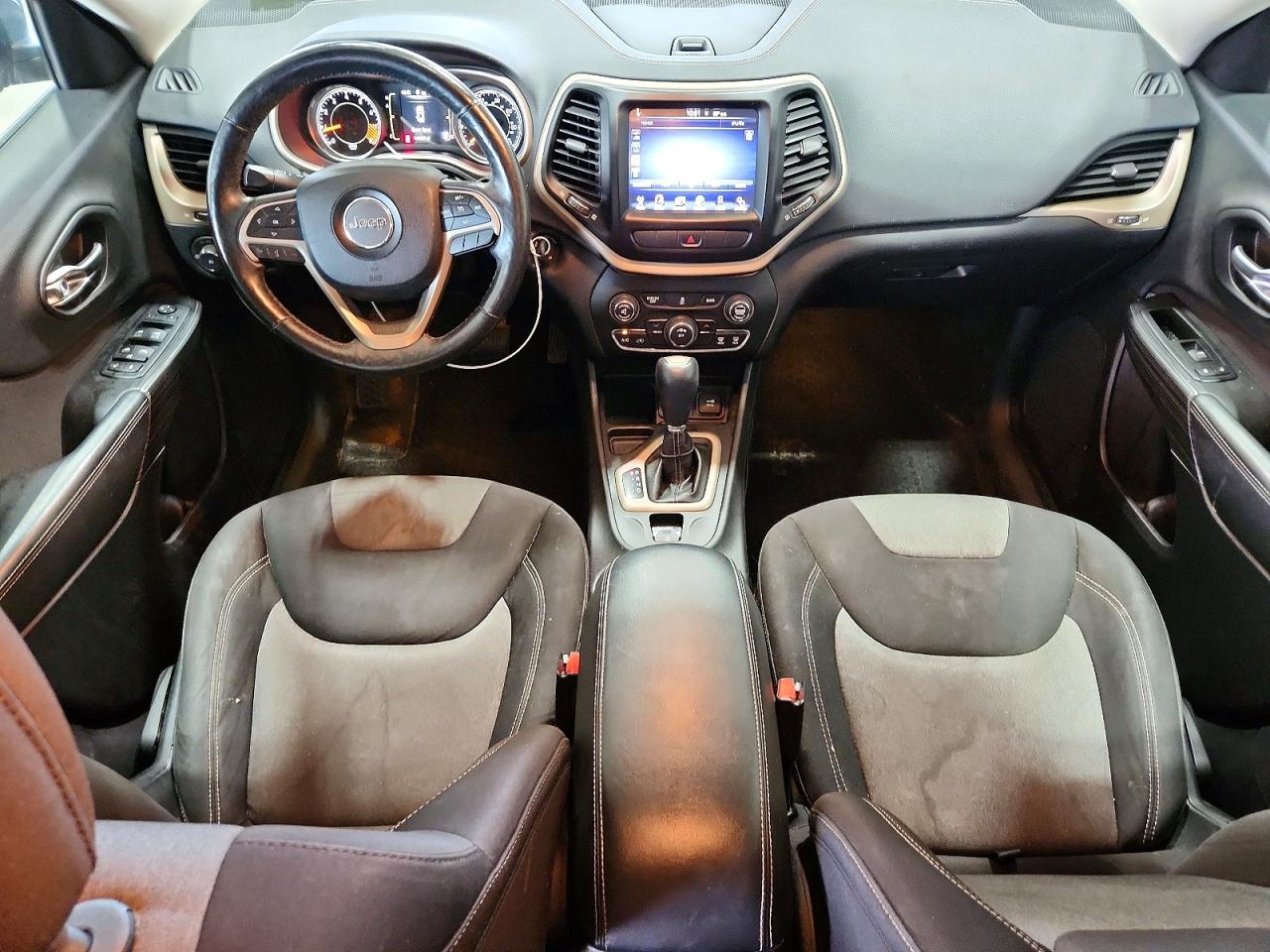 2014 Jeep Cherokee Latitude Gray vin: 1C4PJLCS1EW148351