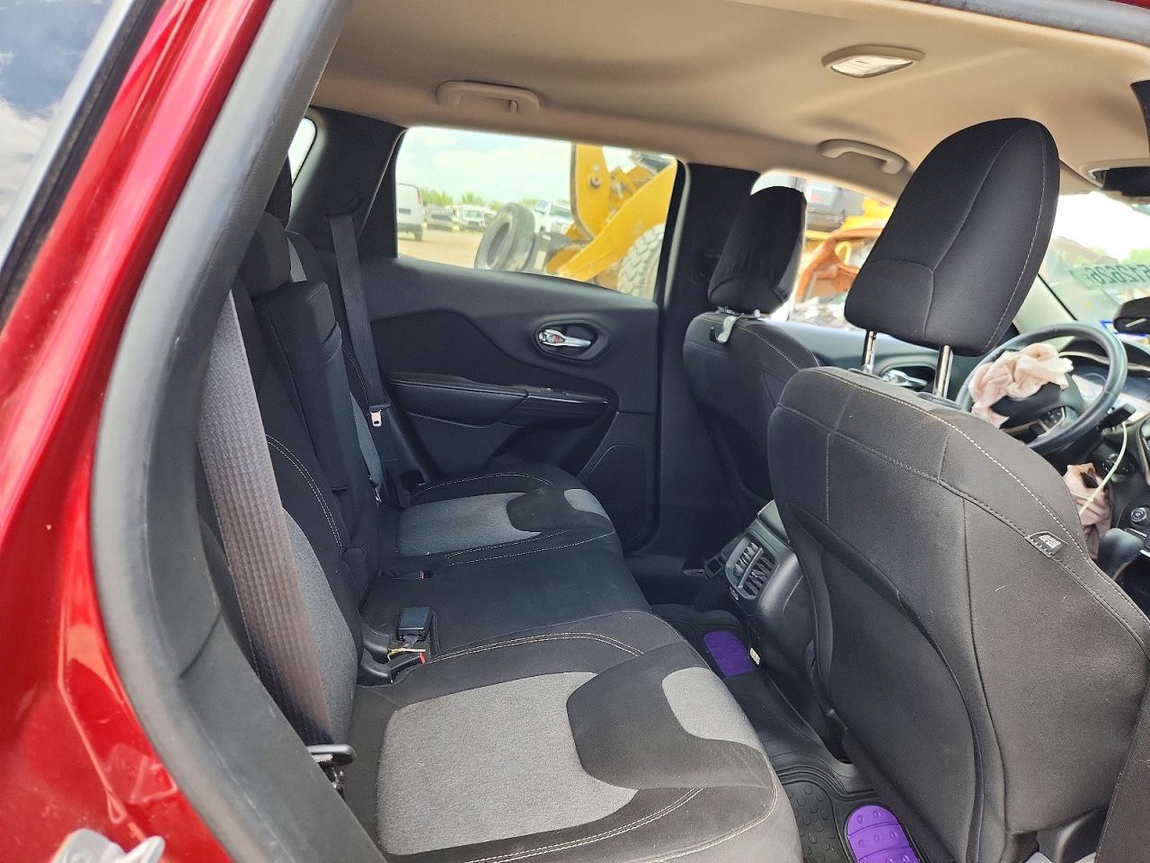 2014 Jeep Cherokee Latitude Темно-бордовый vin: 1C4PJLCS2EW155518