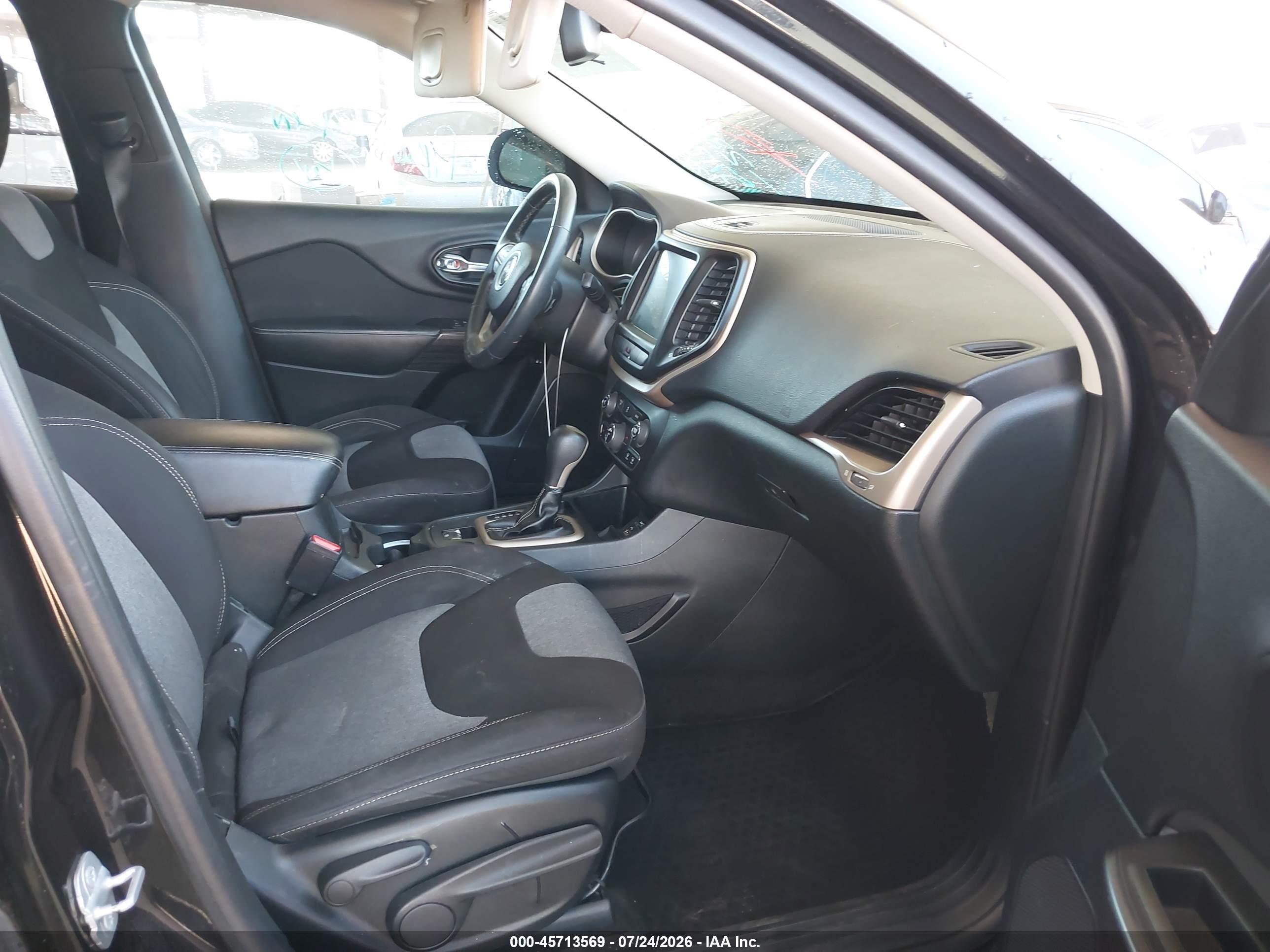 2014 Jeep Cherokee Altitude Черный vin: 1C4PJLCS2EW288246