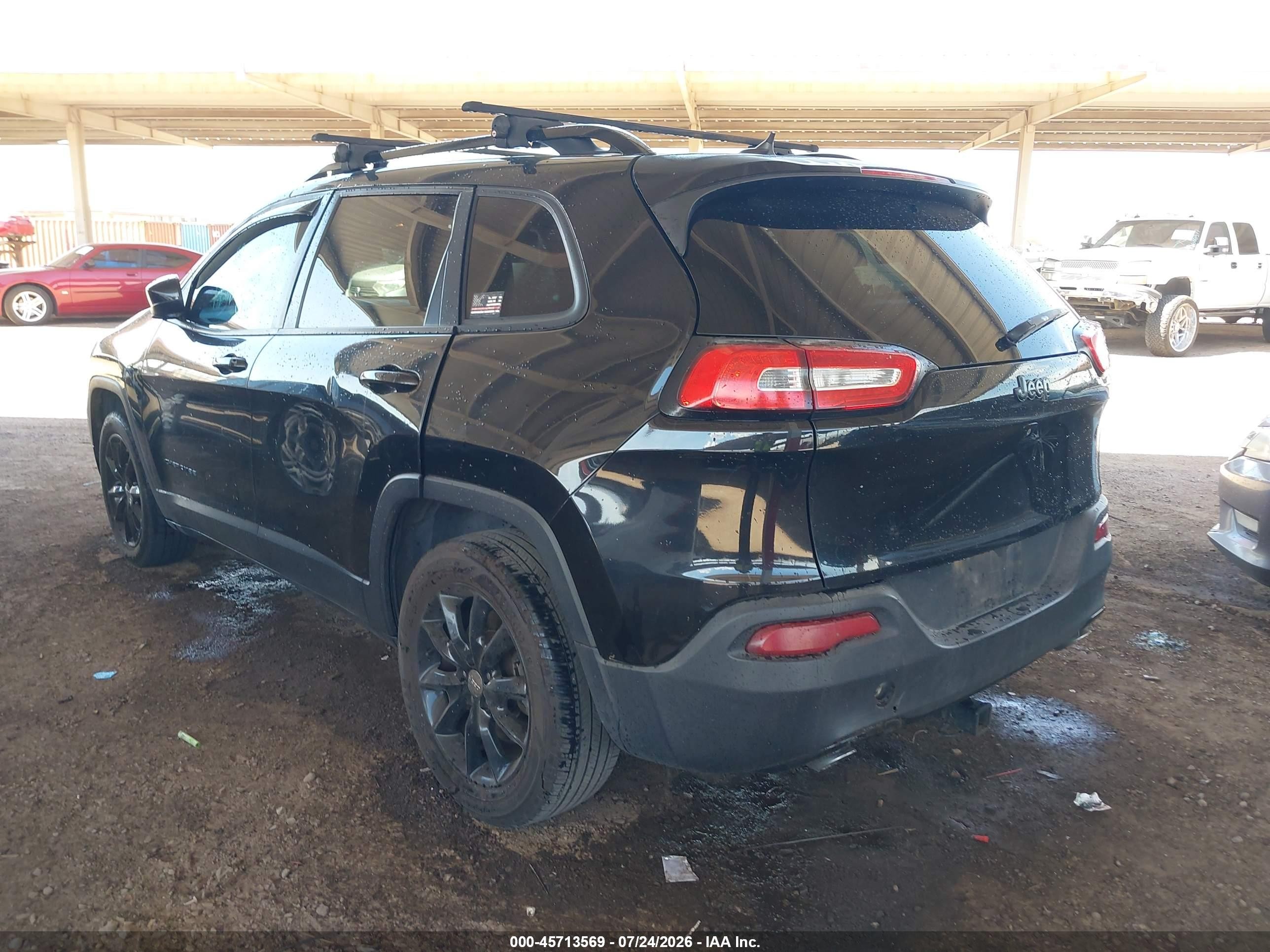 2014 Jeep Cherokee Altitude Черный vin: 1C4PJLCS2EW288246