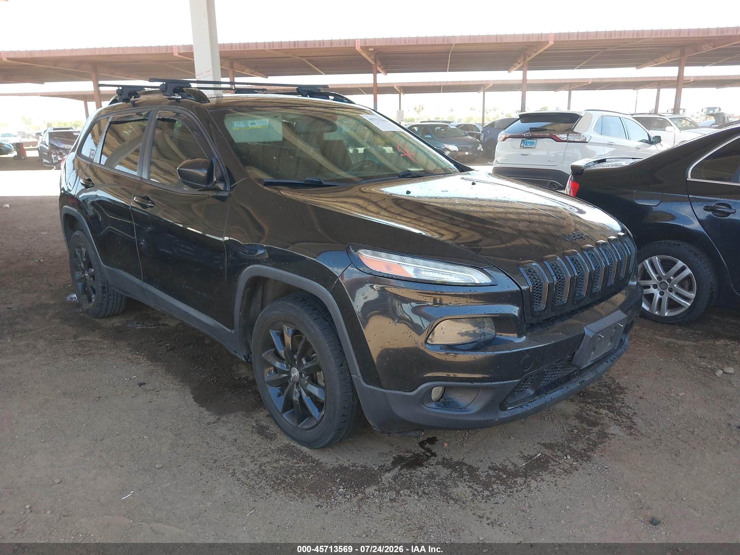 2014 Jeep Cherokee Altitude Черный vin: 1C4PJLCS2EW288246