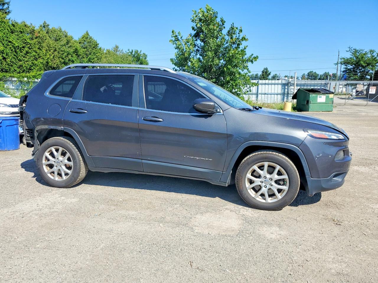 2015 Jeep Cherokee Latitude Black vin: 1C4PJLCS2FW638279
