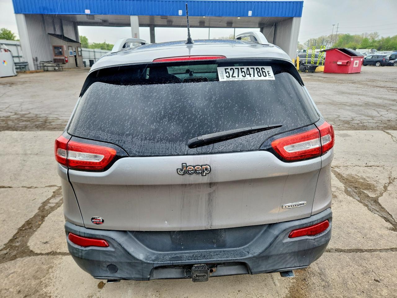 2014 Jeep Cherokee Latitude Gray vin: 1C4PJLCS3EW148481