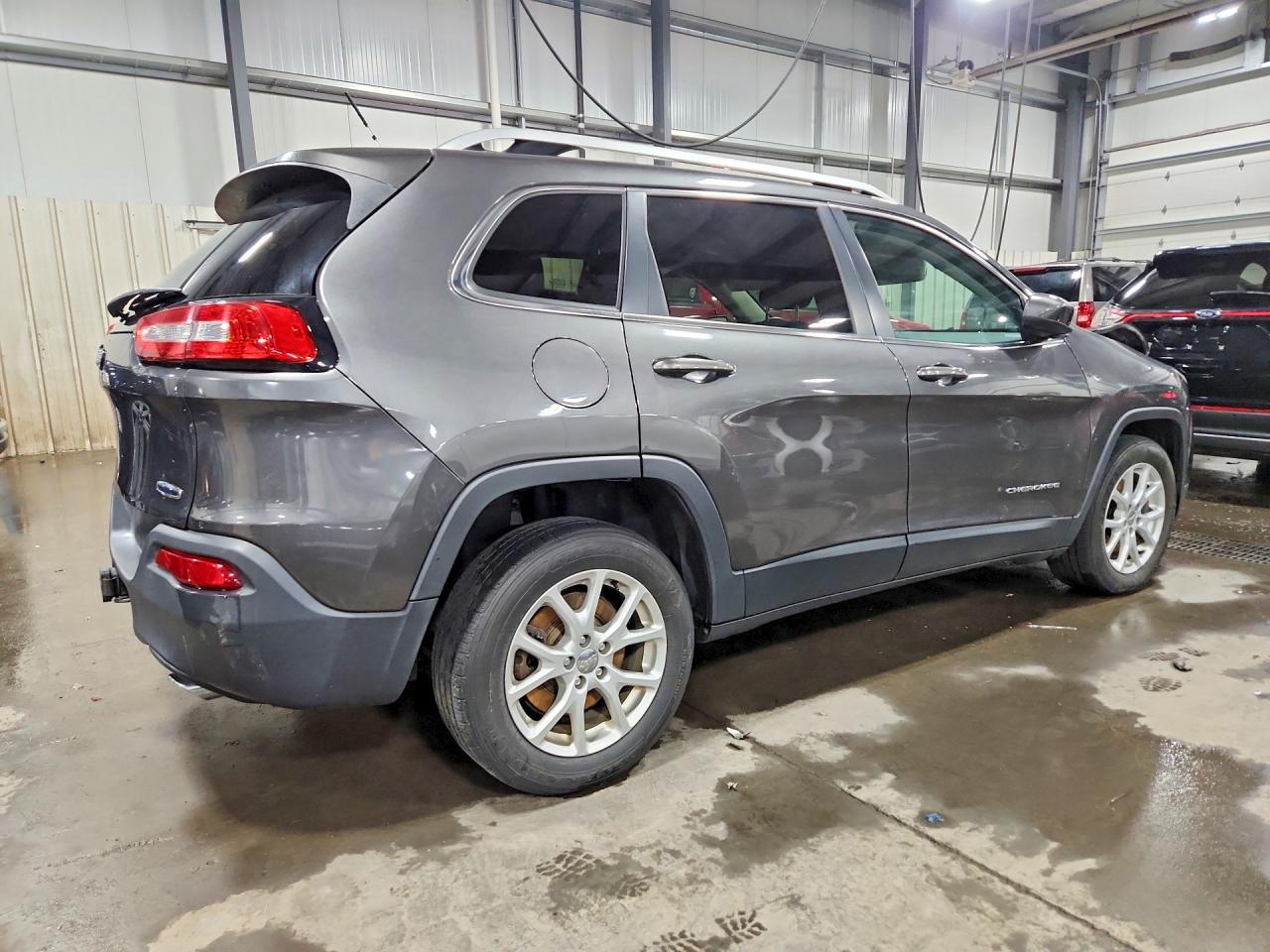 2014 Jeep Cherokee Latitude Серый vin: 1C4PJLCS3EW149484