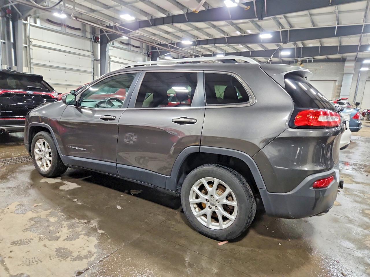 2014 Jeep Cherokee Latitude Серый vin: 1C4PJLCS3EW149484